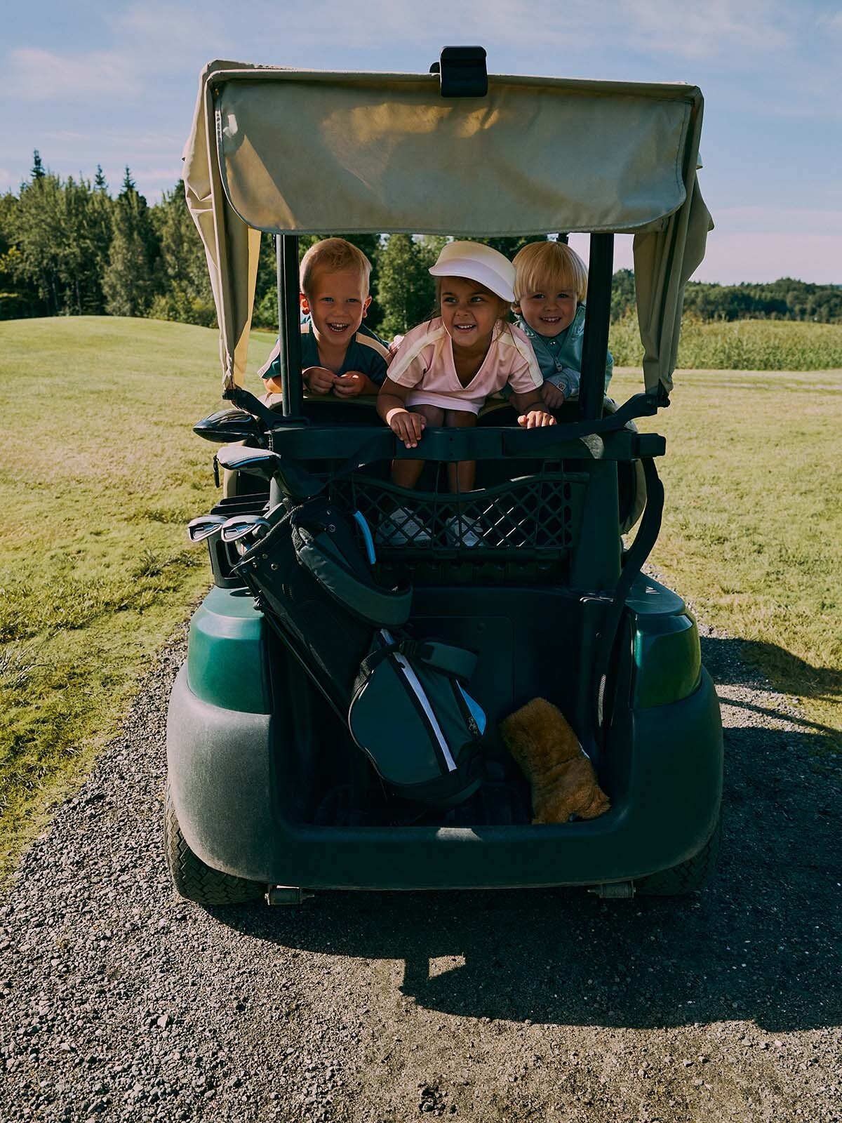 Gullkorn Perik Sett M Blågrønn