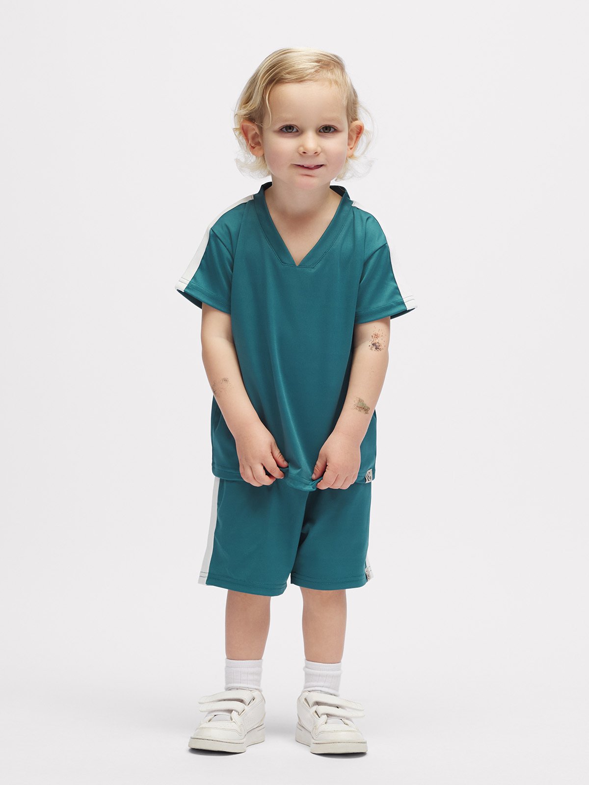 Gullkorn Perik Sett M Blågrønn