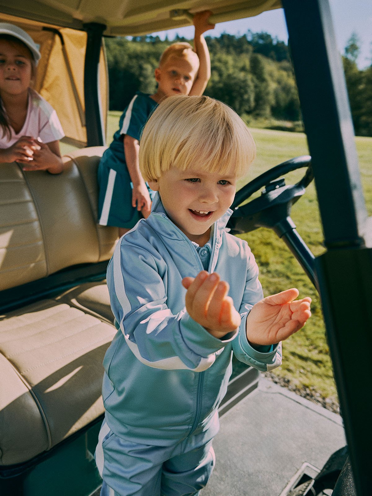 Gullkorn Perik Treningsdress Askeblå