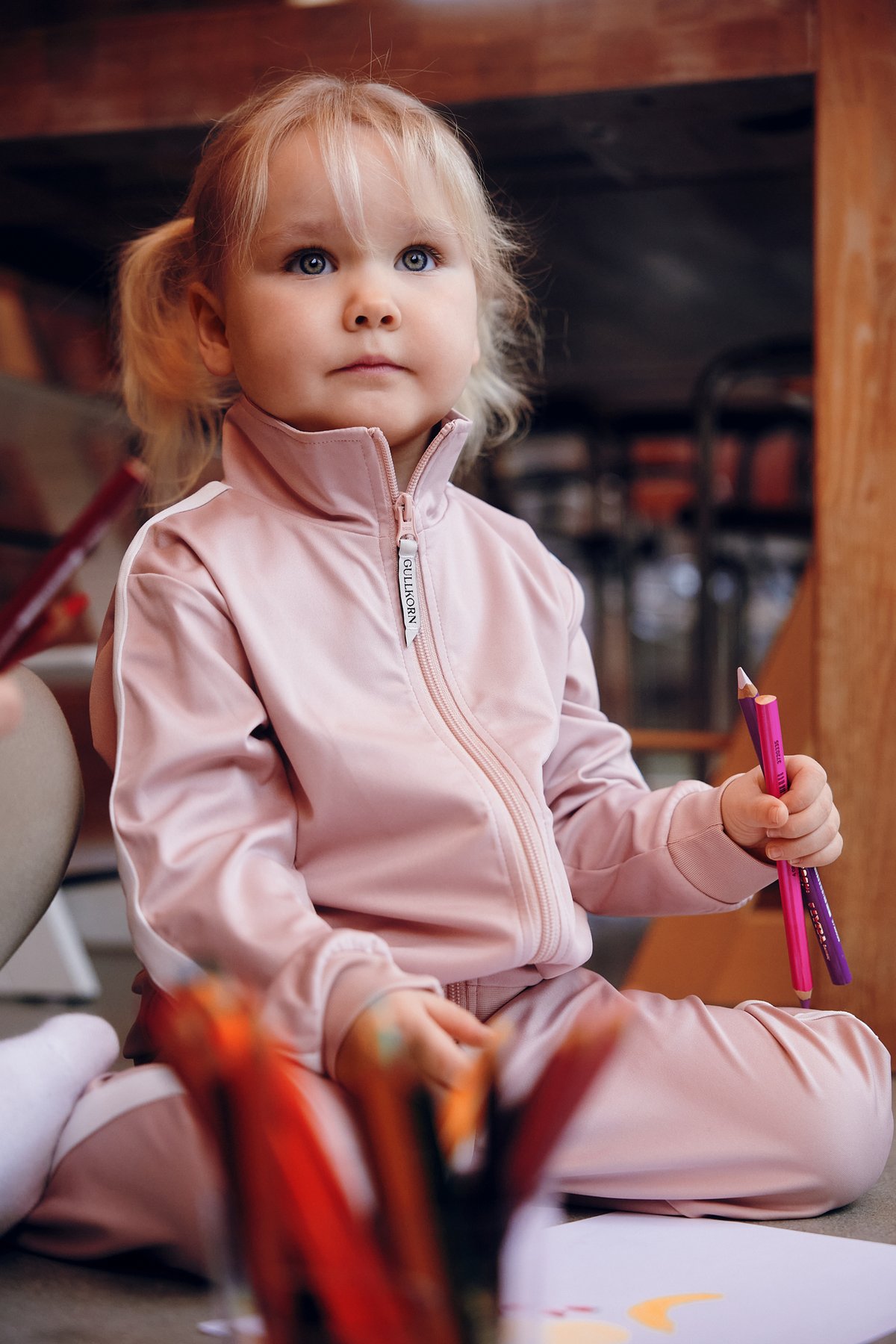 Gullkorn Perik Treningsdress Dus Rosa