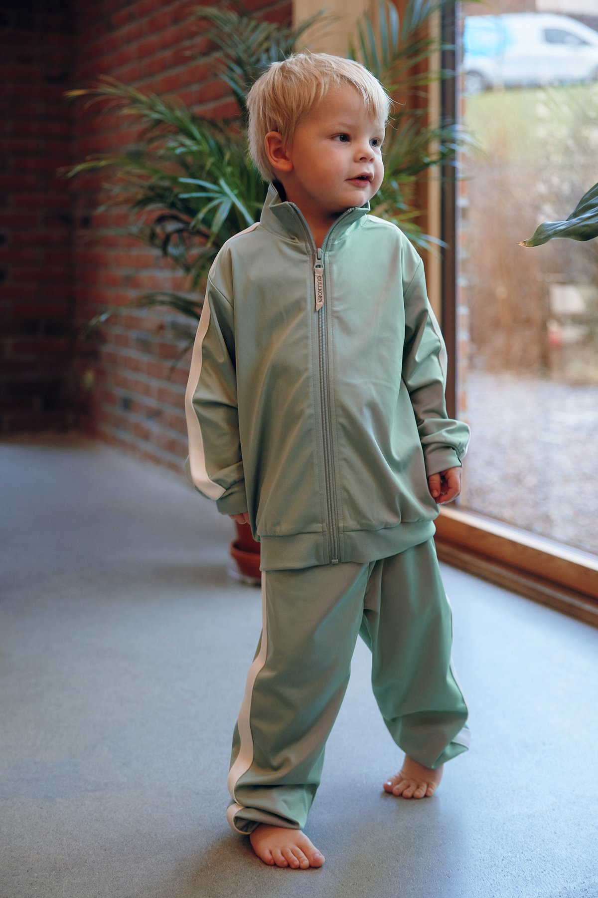 Gullkorn Perik Treningsdress Grågrønn