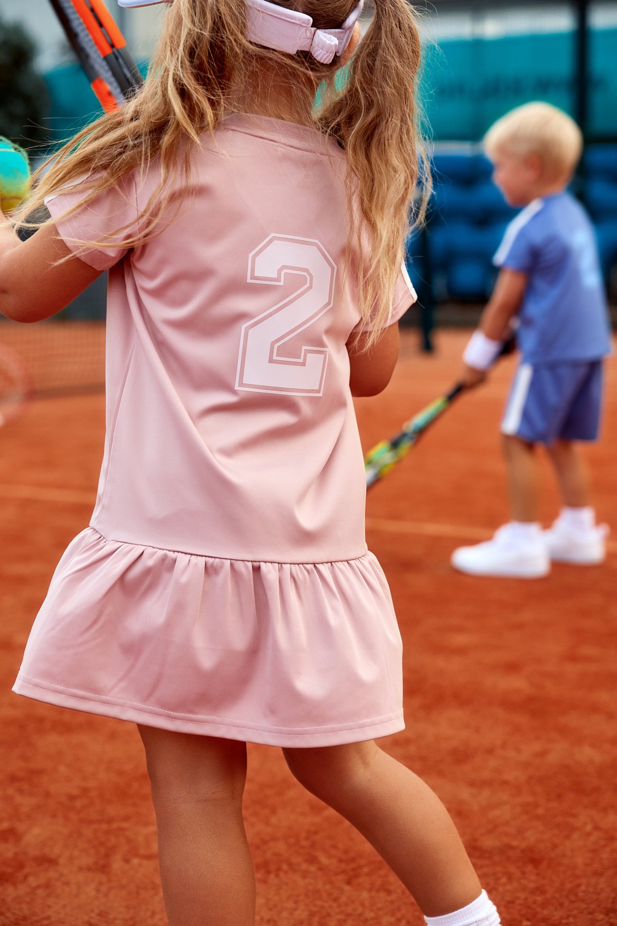 Gullkorn Perik Kjole Dus Rosa