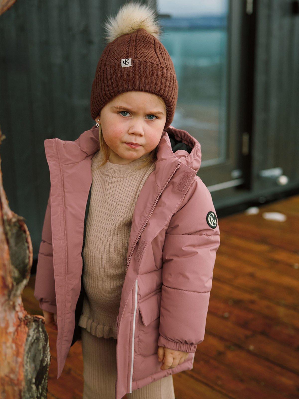 Gullkorn Jade Parkas Rosentre