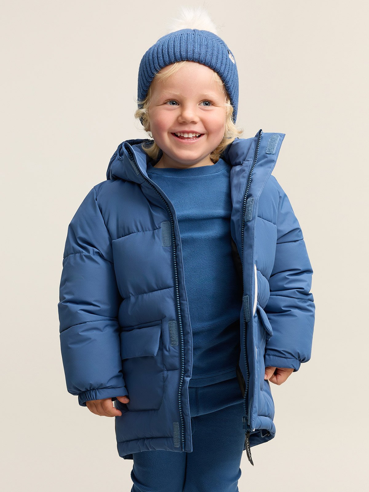 Gullkorn Jade Parkas Stormblå