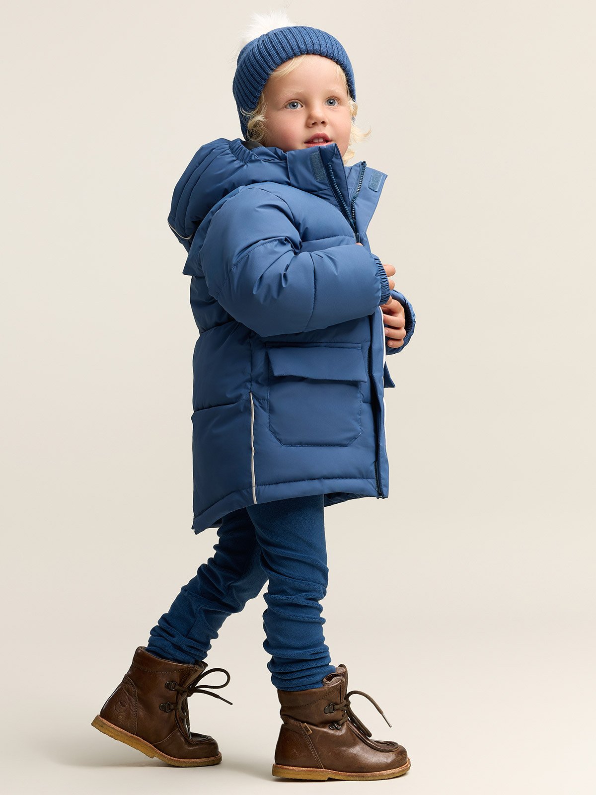 Gullkorn Jade Parkas Stormblå