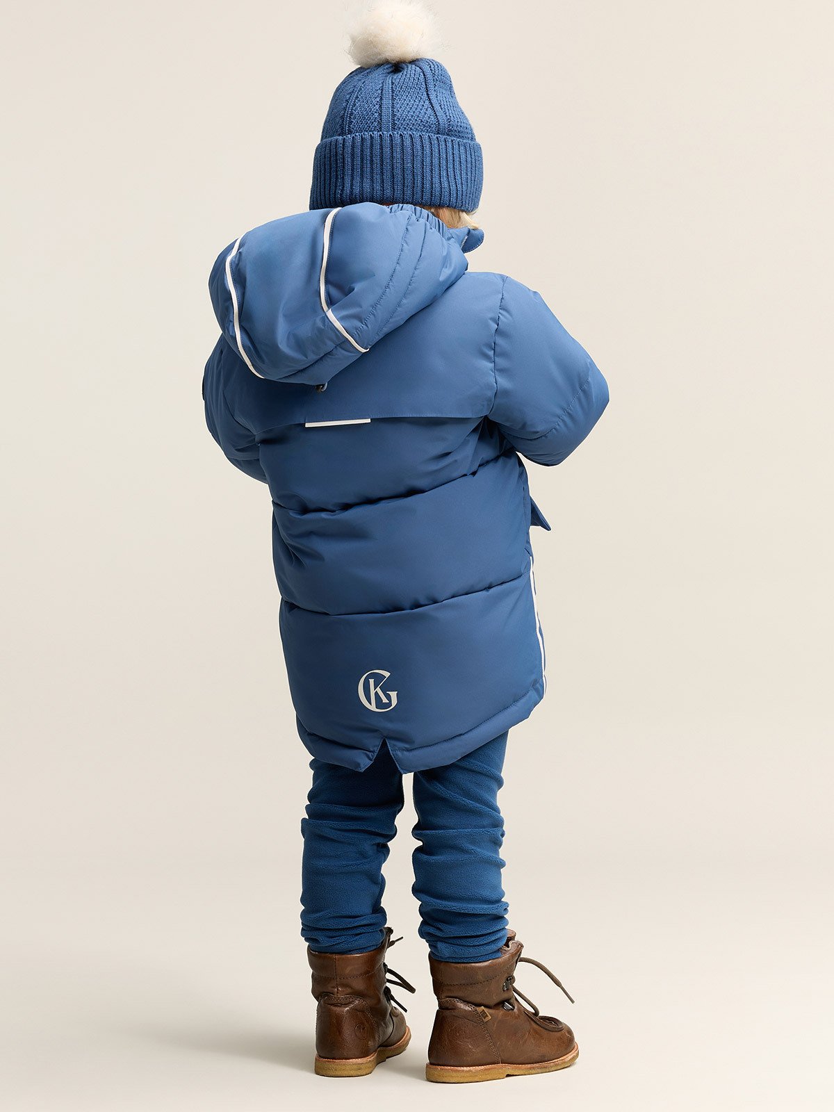 Gullkorn Jade Parkas Stormblå