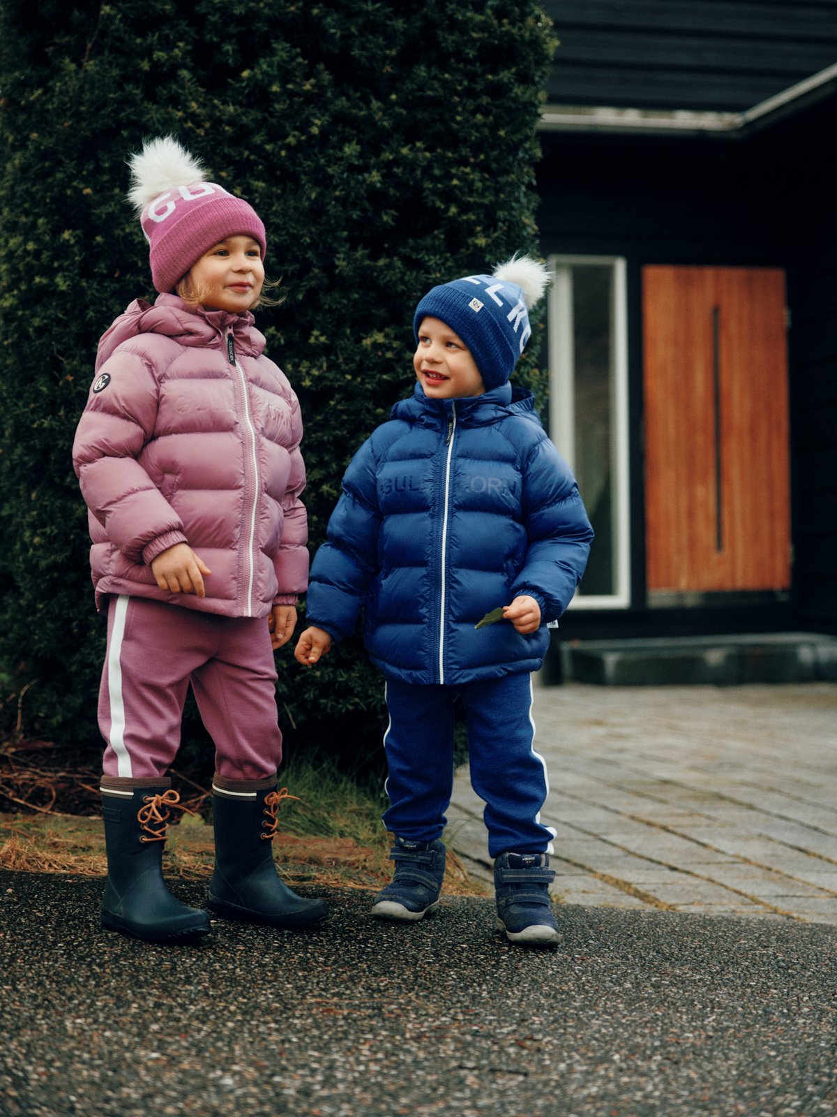 Gullkorn Vario Vinter Jakke Tåkerosa