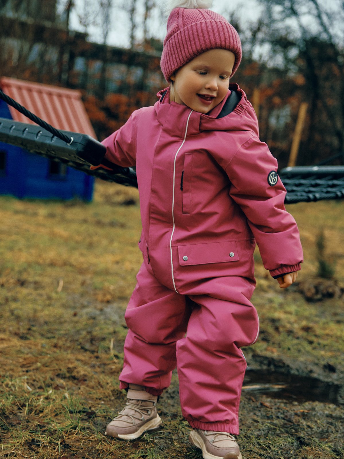 Gullkorn Monzo Vinterdress Varm Rosa
