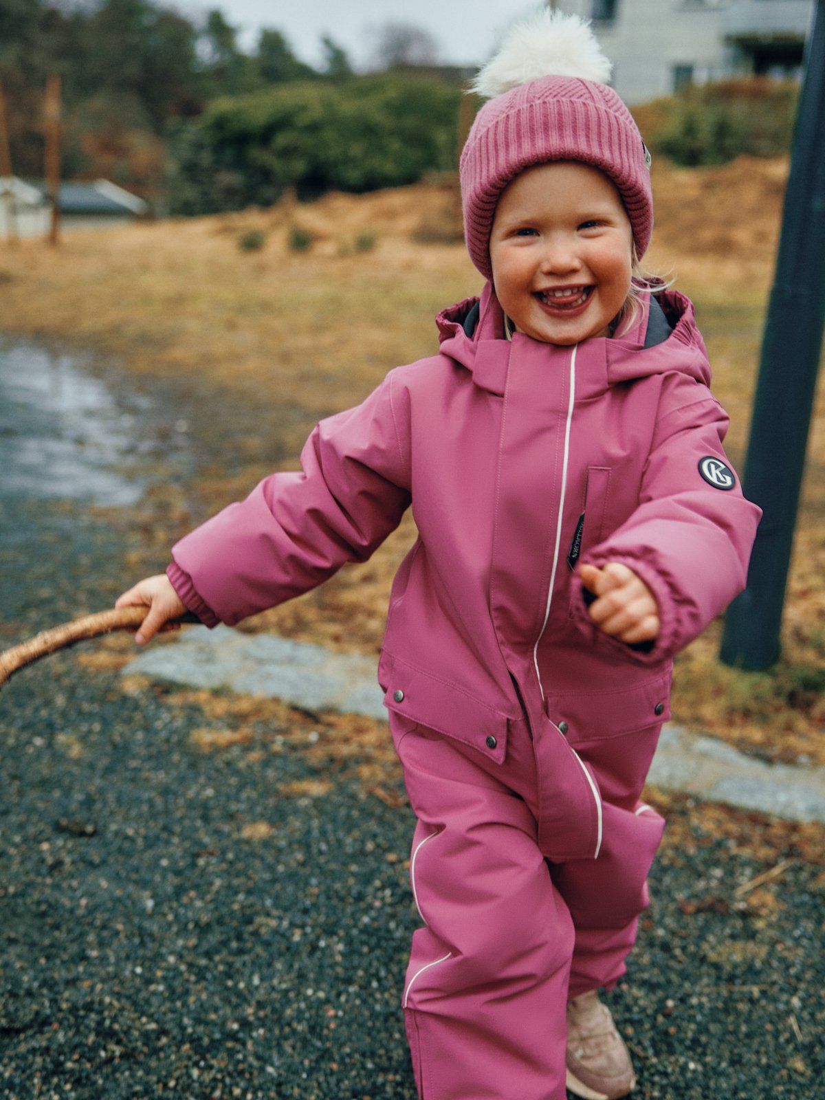 Gullkorn Monzo Vinterdress Varm Rosa