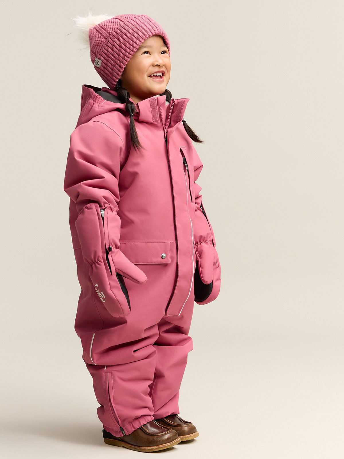 Gullkorn Monzo Vinterdress Varm Rosa