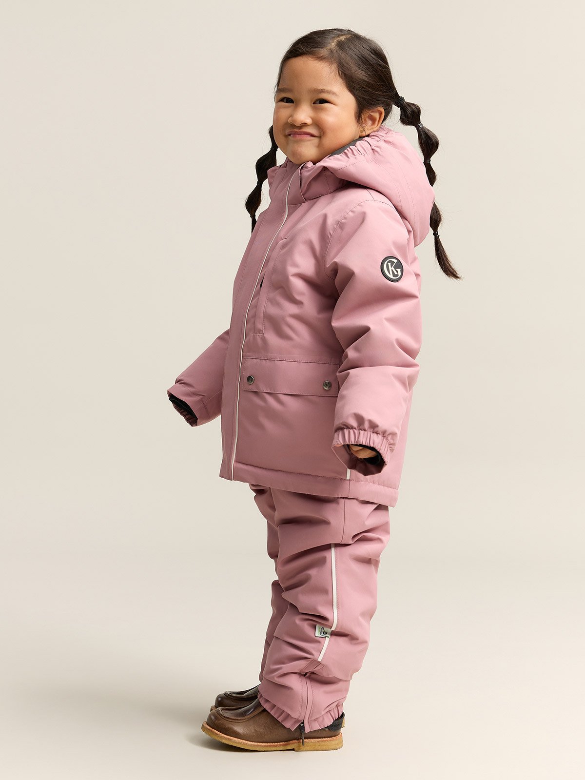 Gullkorn Monzo Vinter Bukse Tåkerosa