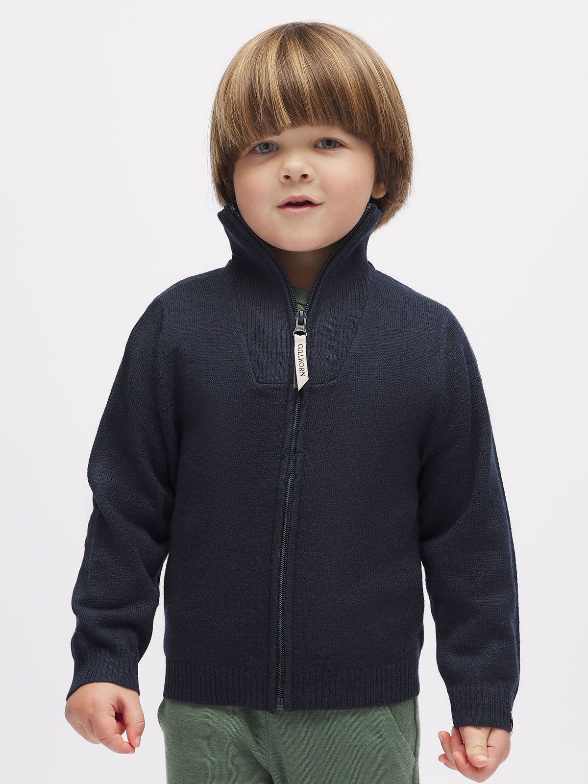 Gullkorn Pental Ull Jakke Marine