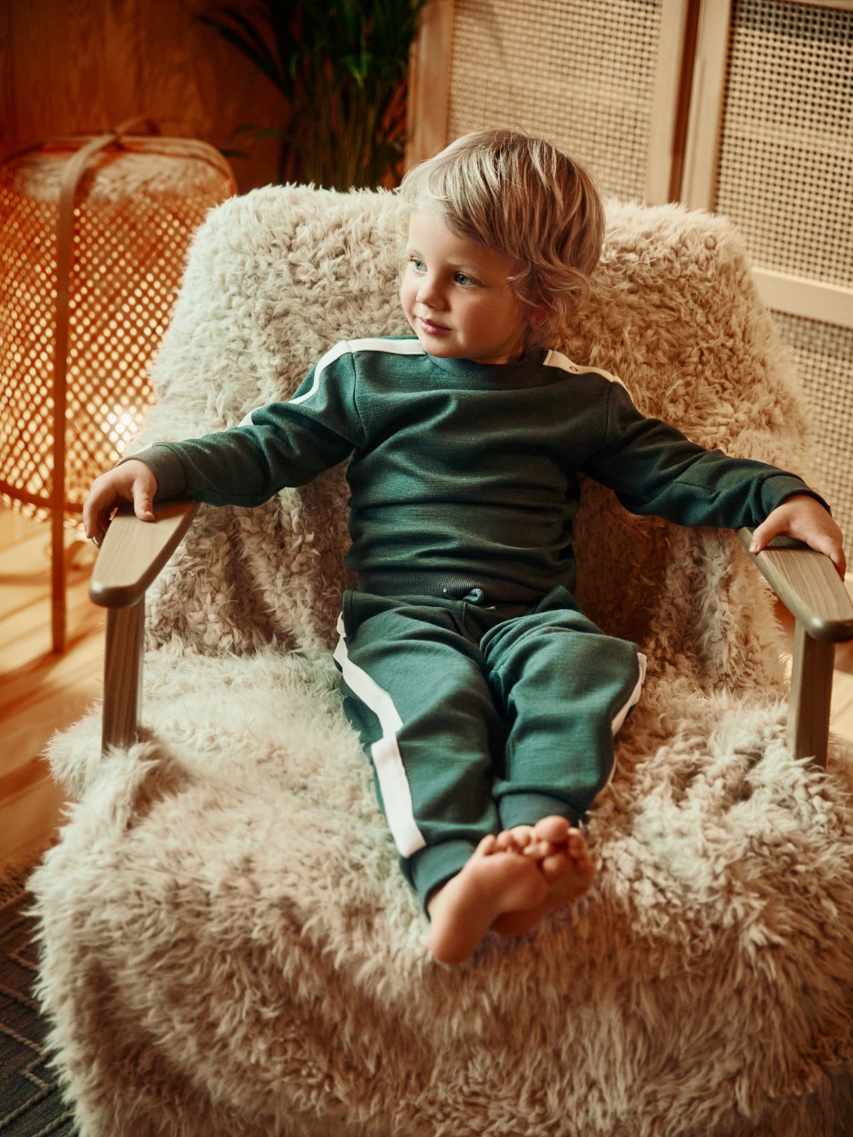 Gullkorn Syen Ullgenser Dyp Grønn