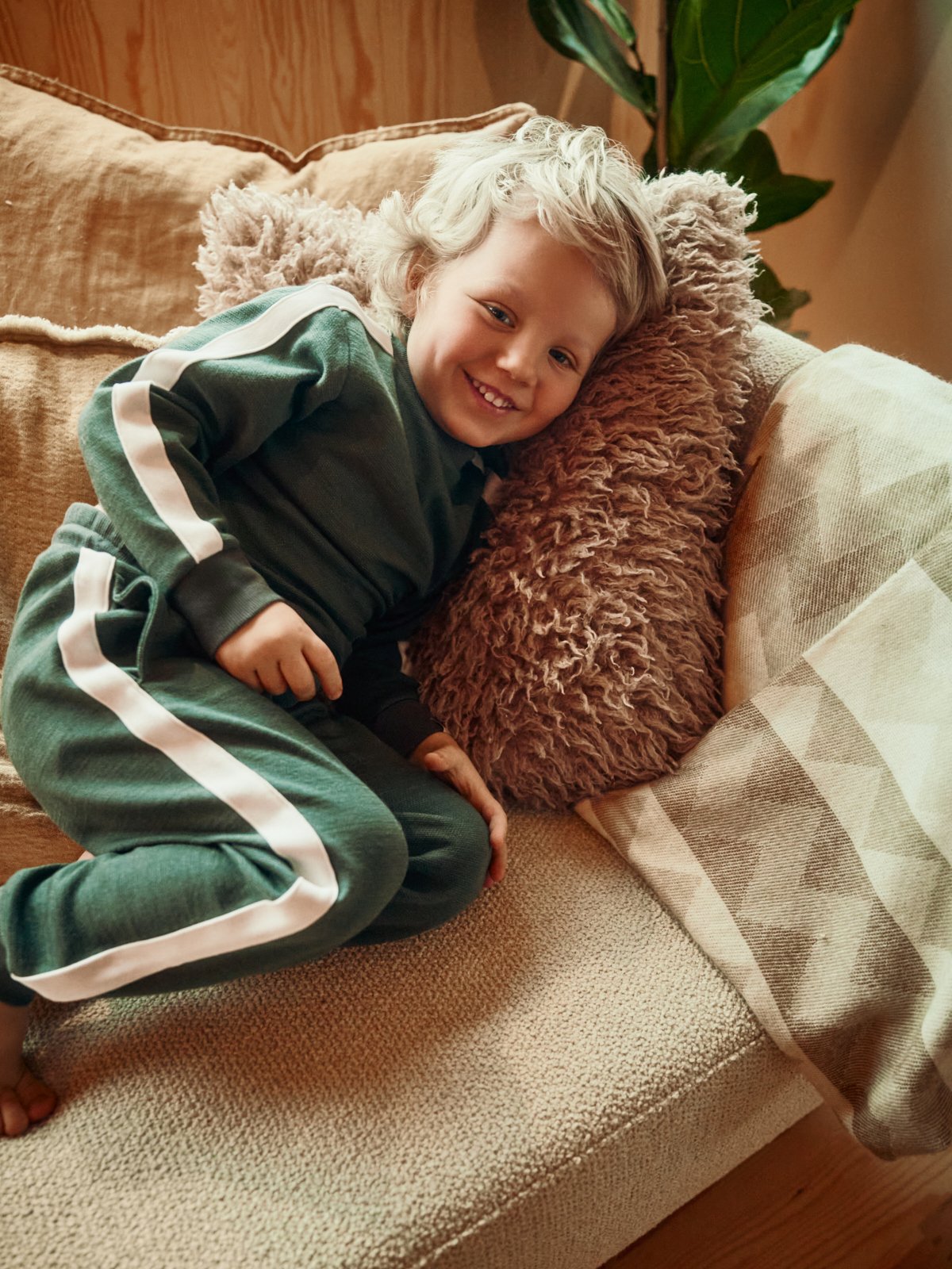 Gullkorn Syen Ullgenser Dyp Grønn