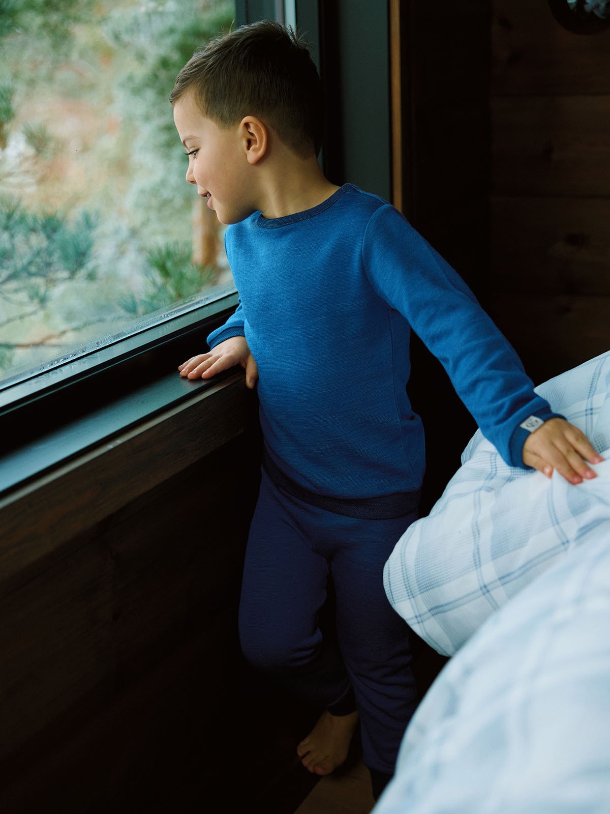 Gullkorn Grana Ullbukse Denim
