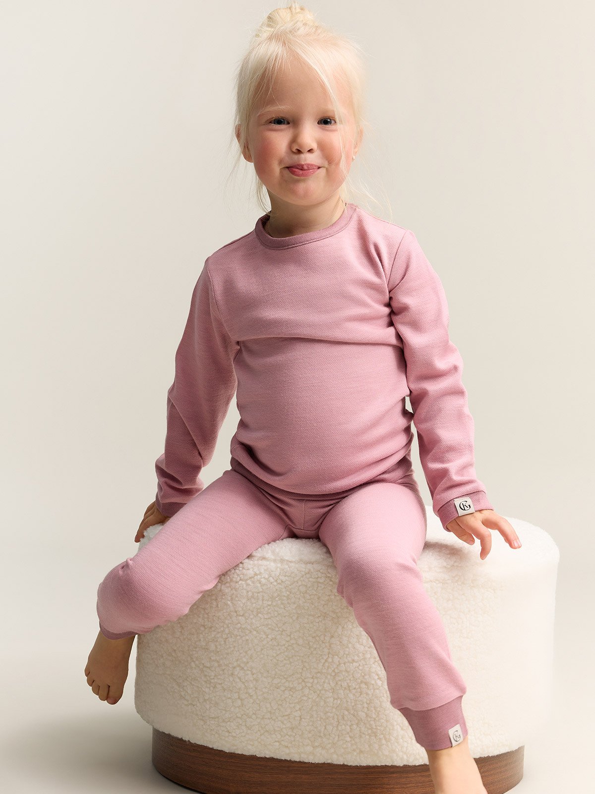 Gullkorn Grana Ullbukse Tåkerosa