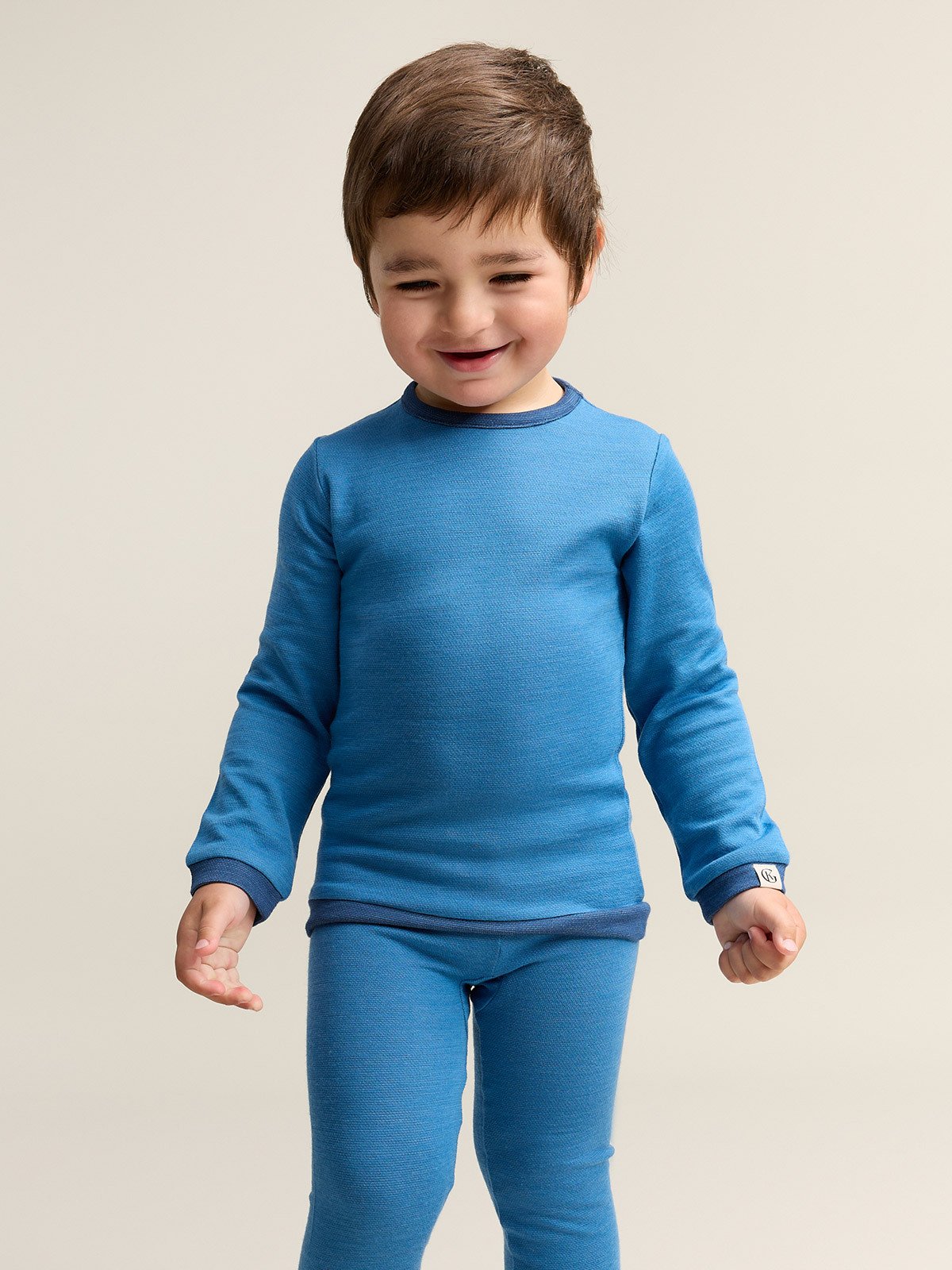 Gullkorn Grana Ullgenser M Himmelblå