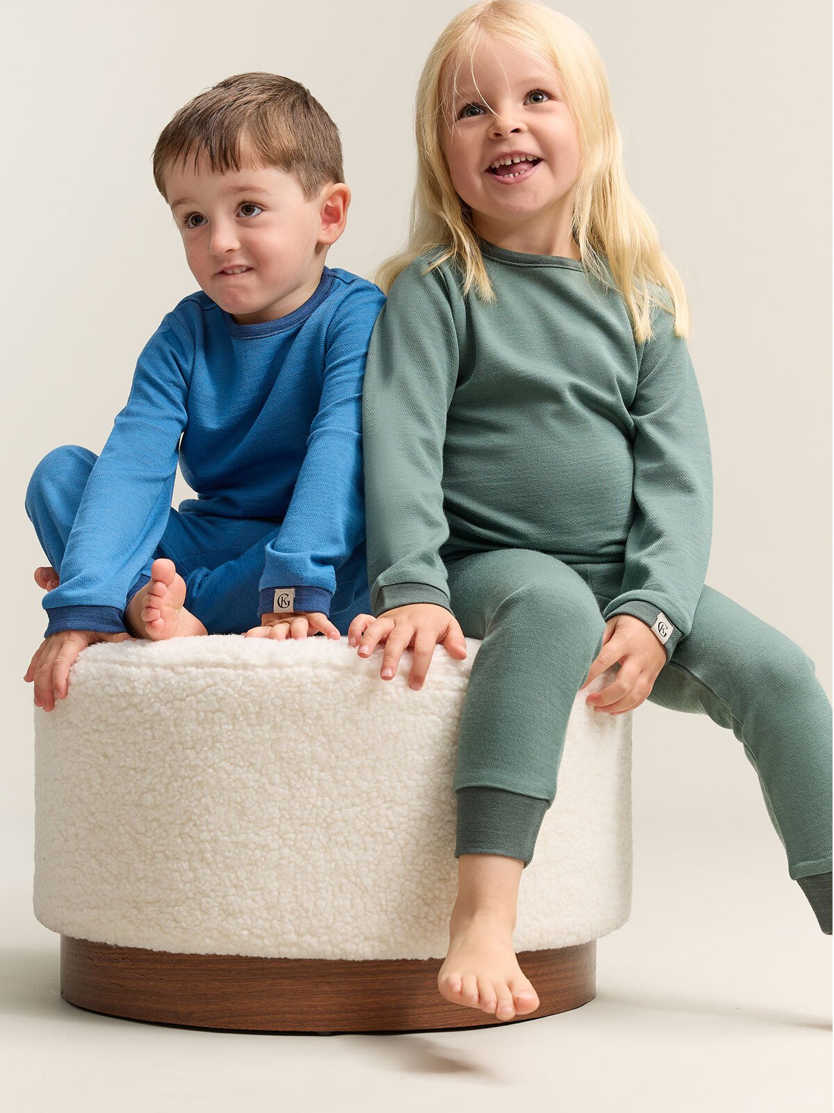 Gullkorn Grana Ullgenser M Himmelblå