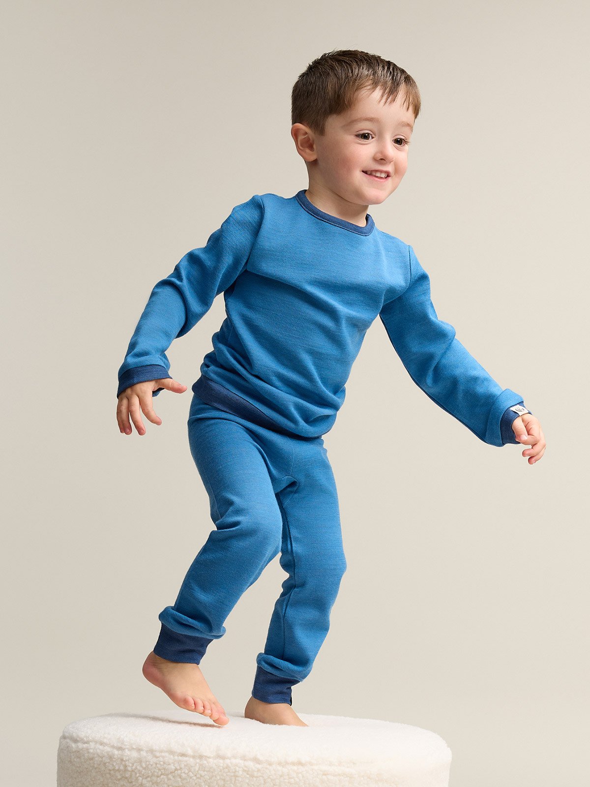 Gullkorn Grana Ullgenser M Himmelblå