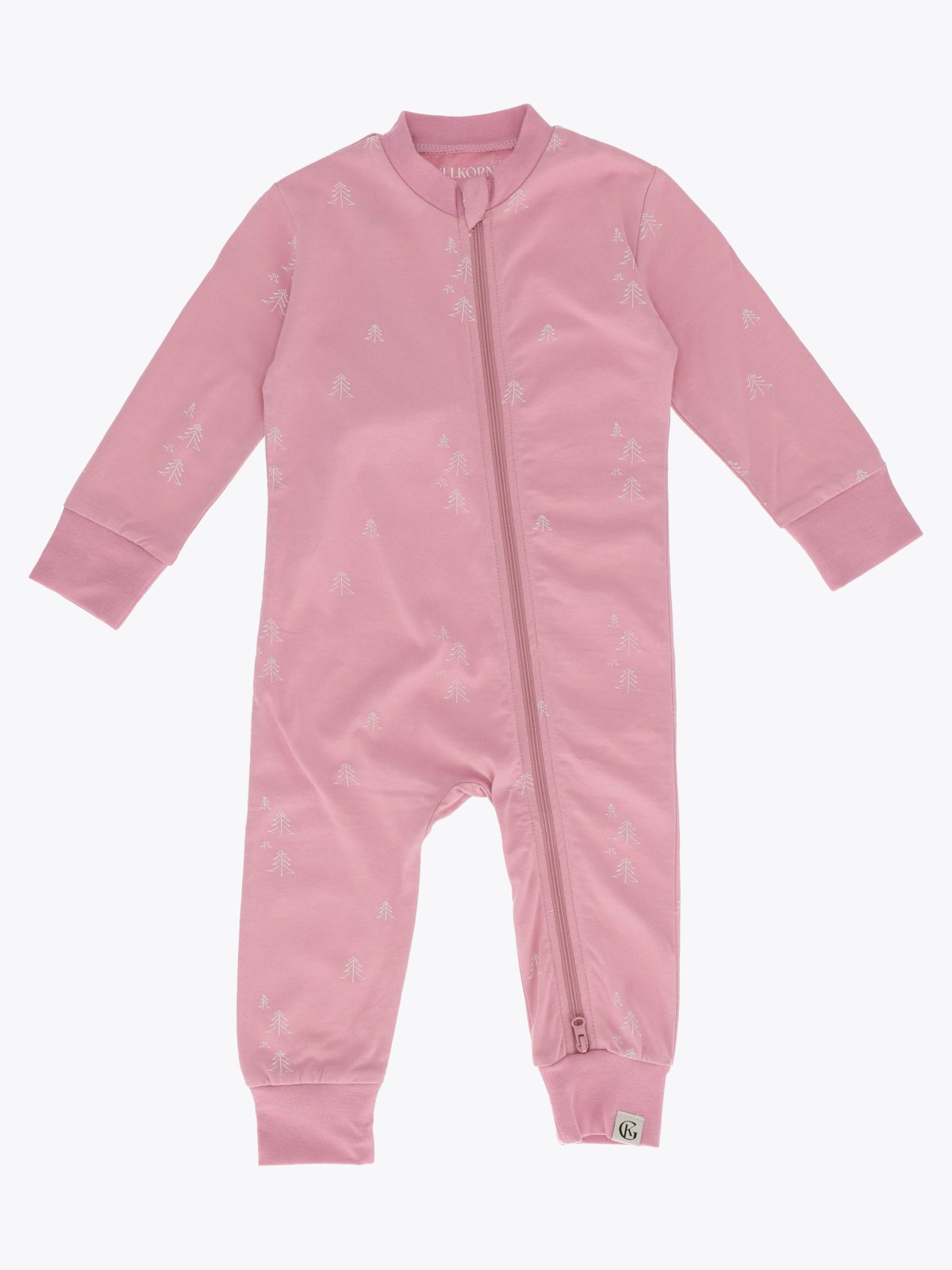 Gullkorn Pegma Babypysjamas Tåkerosa