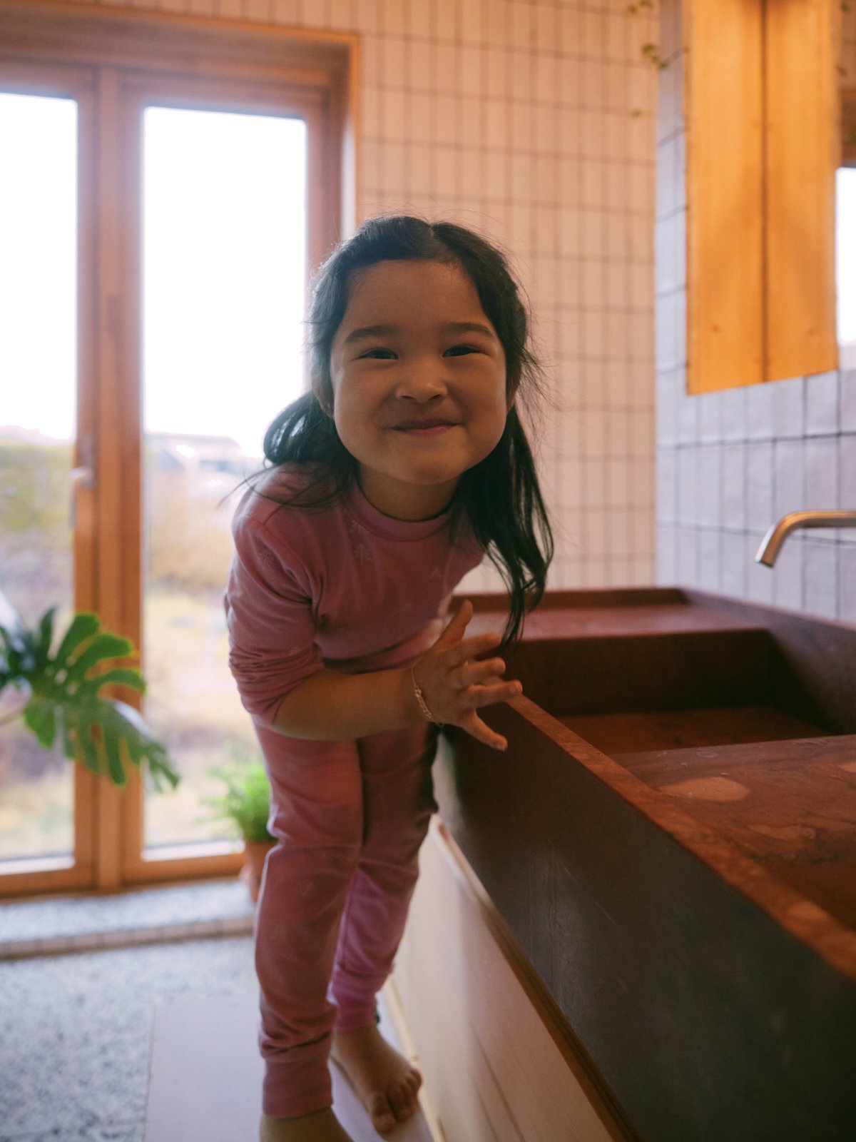 Gullkorn Pegma Pysjamas Tåkerosa