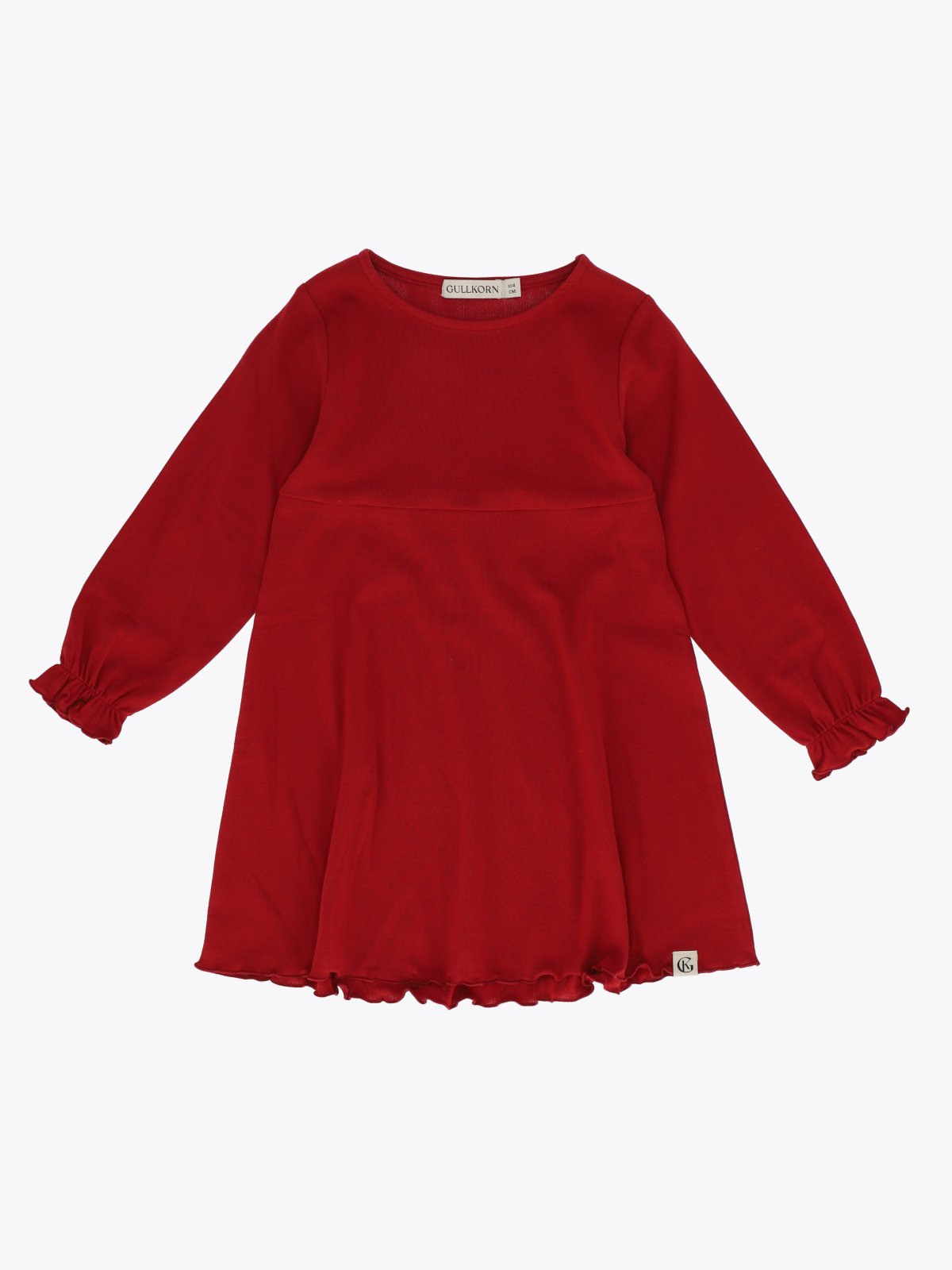 Gullkorn Eno Kjole Dyp Rød