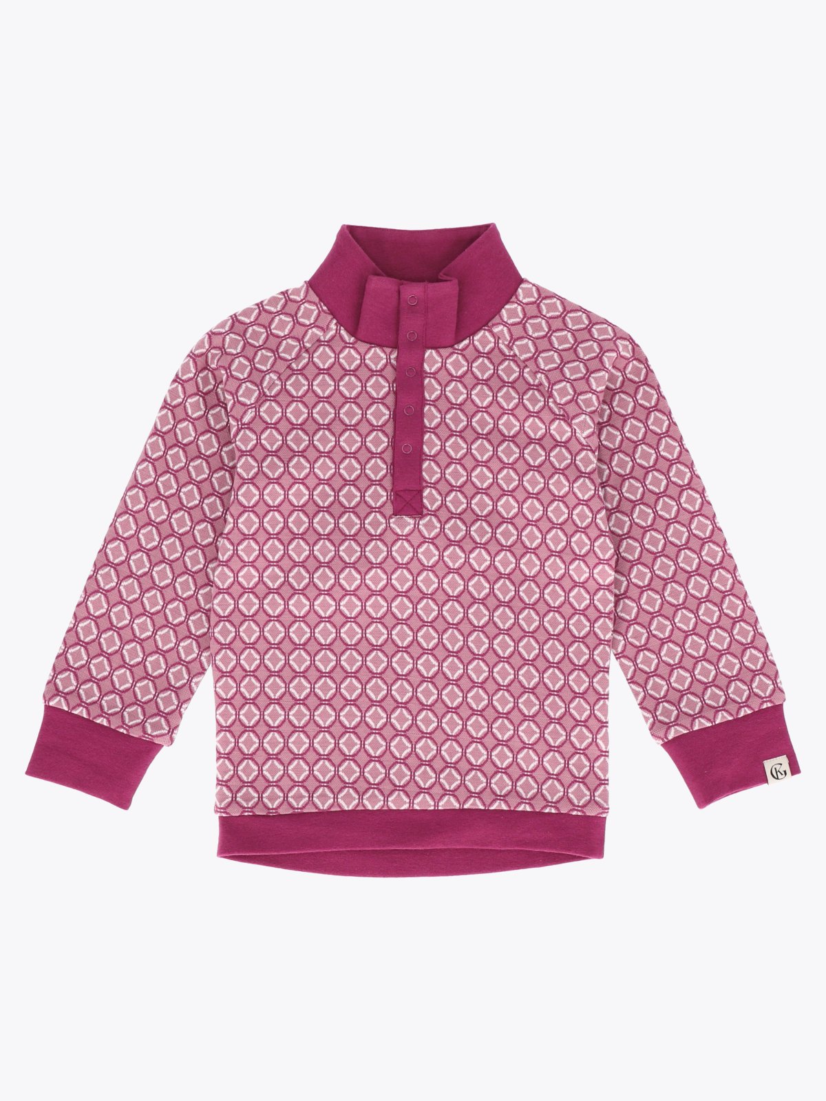 Gullkorn Axi Jacquard Genser Støvrosa (P)