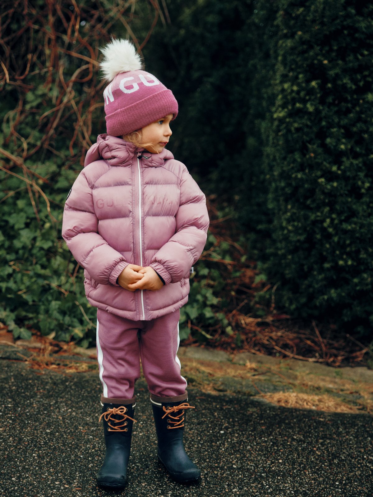 Gullkorn Gullkorn Ull Lue Varm Rosa