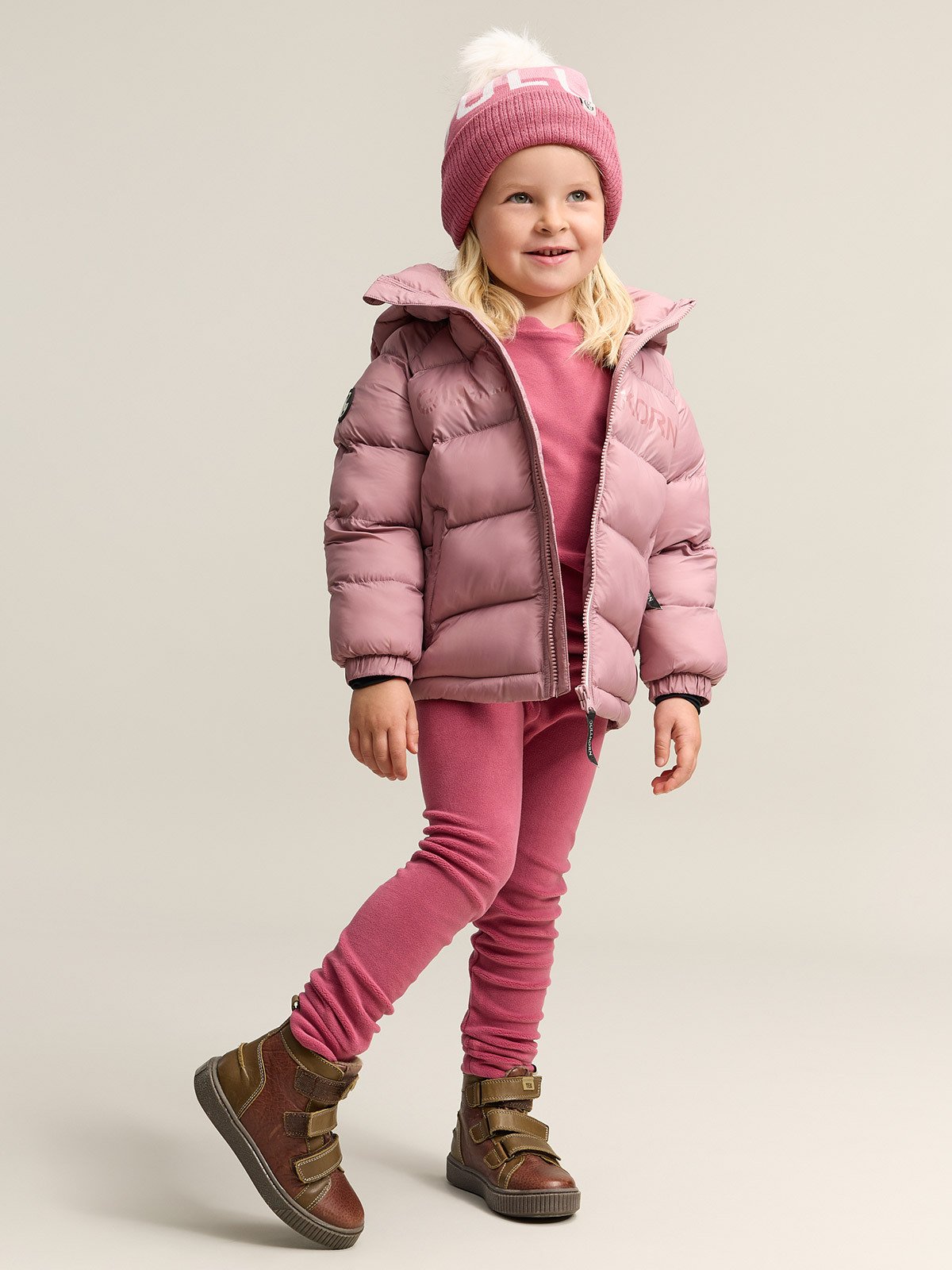 Gullkorn Gullkorn Ull Lue Varm Rosa