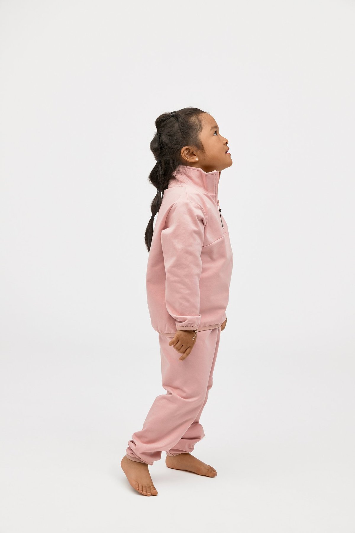 Gullkorn Natri Joggedress Grårosa