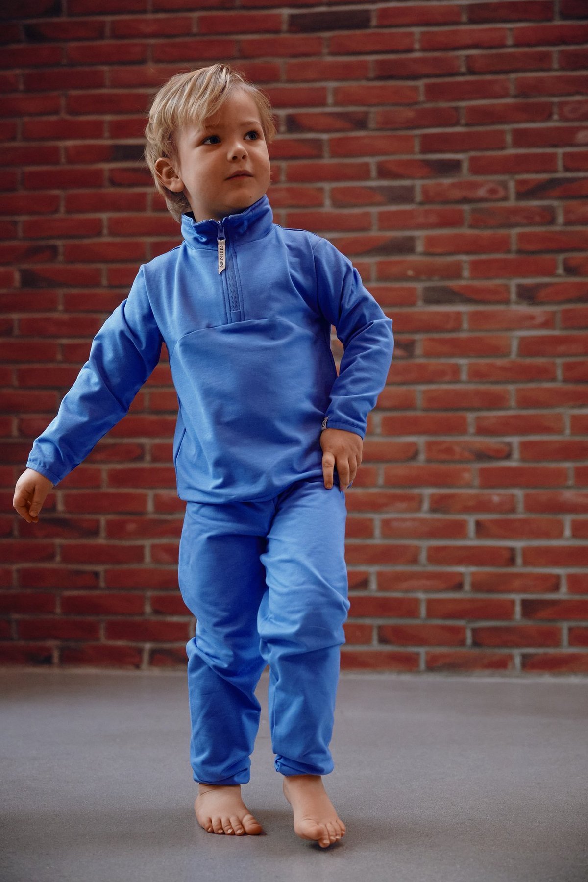 Gullkorn Natri Joggedress Tåkeblå