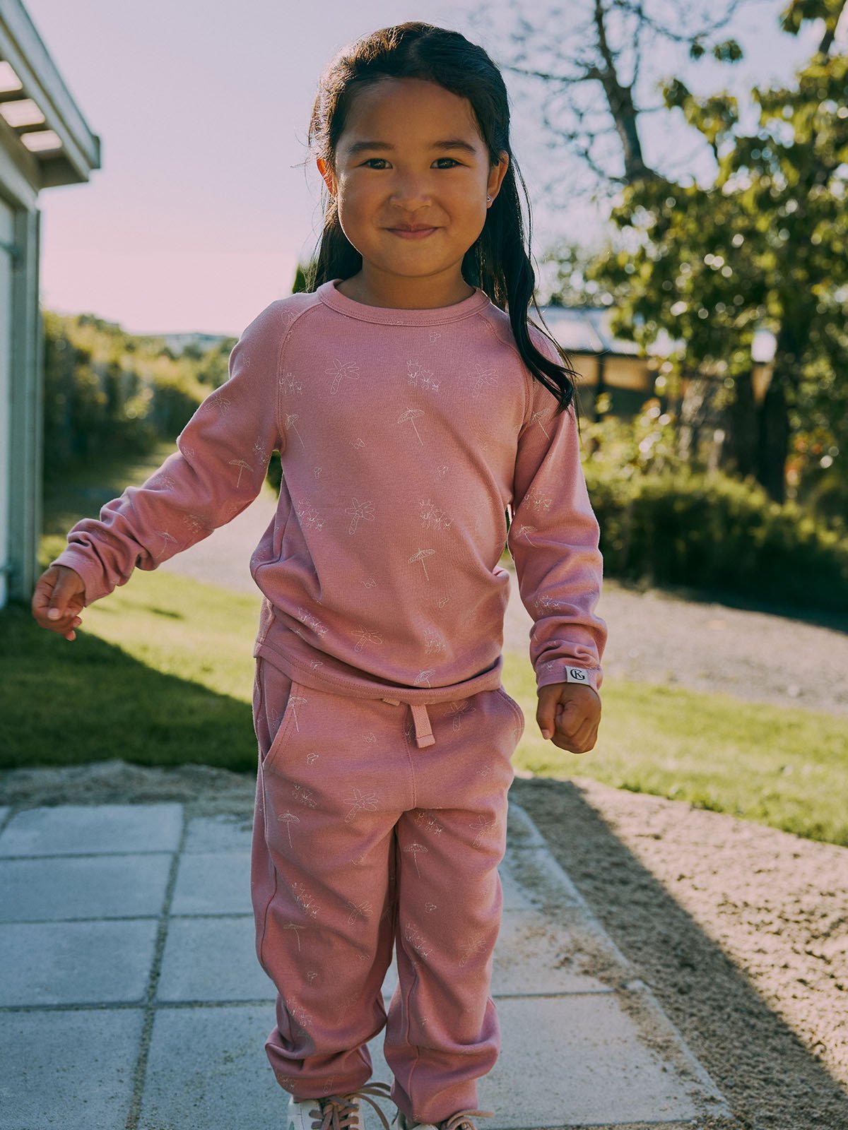 Gullkorn Bukkene Genser Grårosa (P)