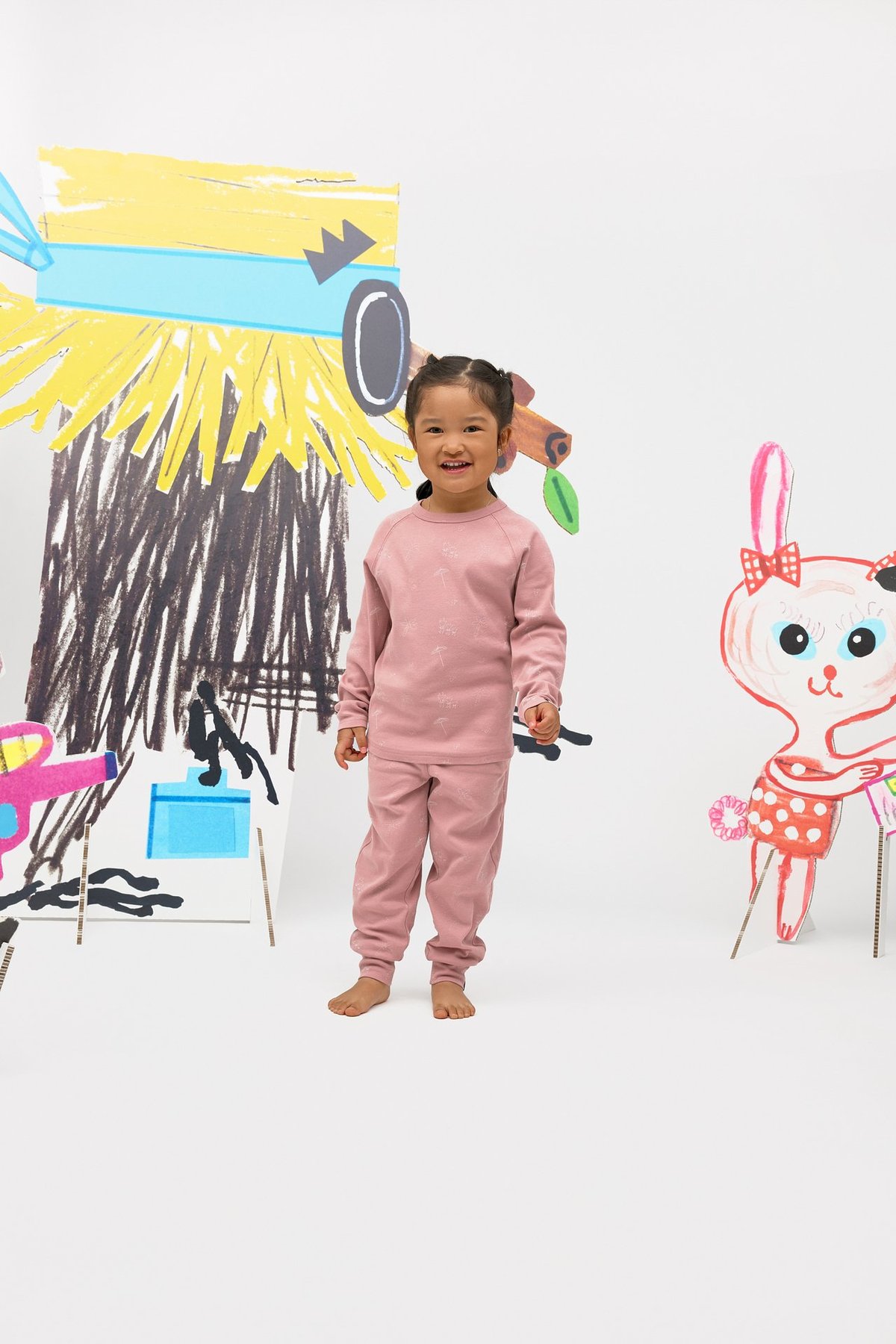 Gullkorn Bukkene Genser Grårosa (P)