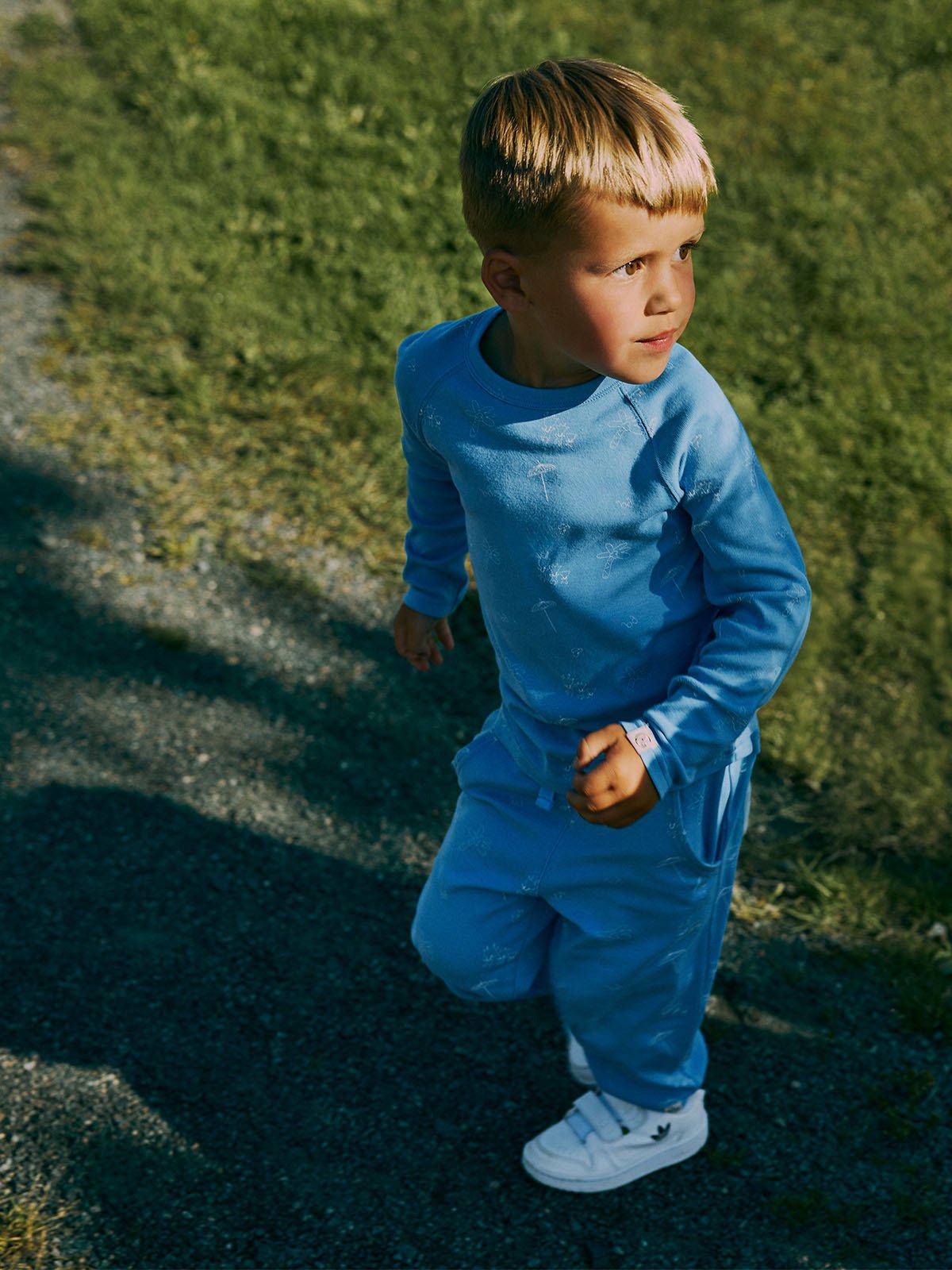 Gullkorn Bukkene Genser Lys Blå (P)