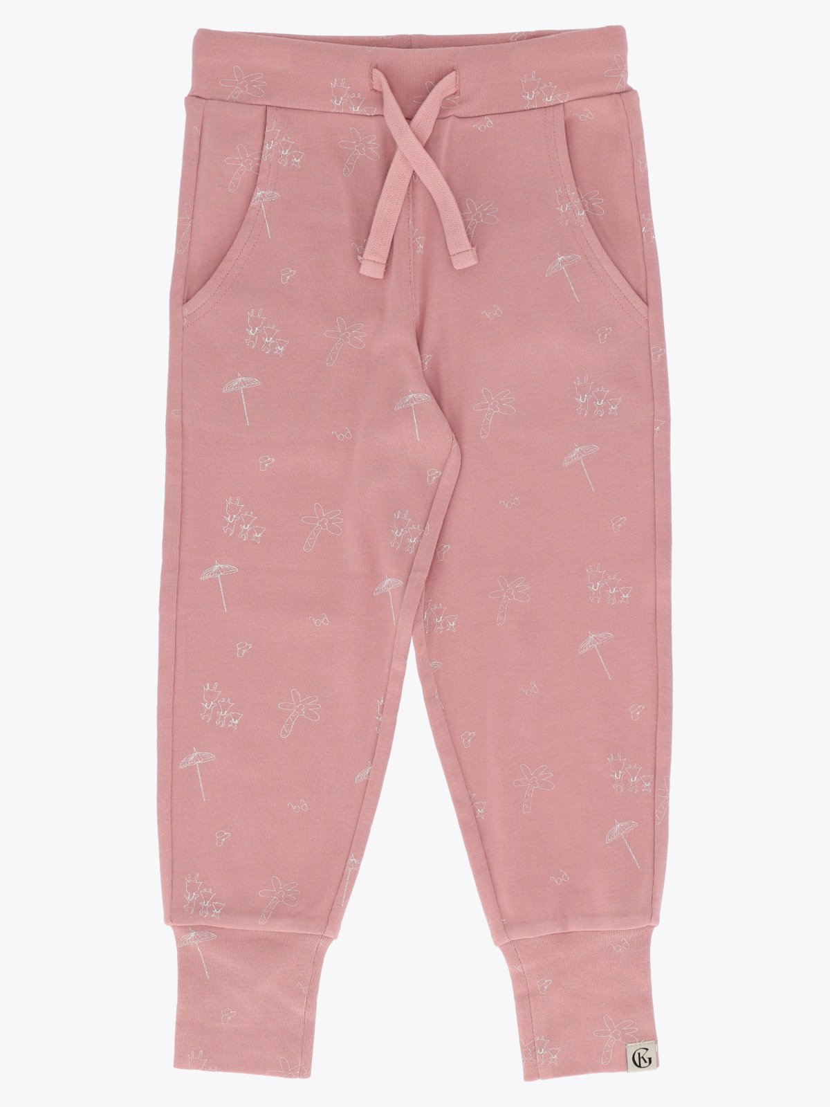 Gullkorn Bukkene Bukse Grårosa (P)