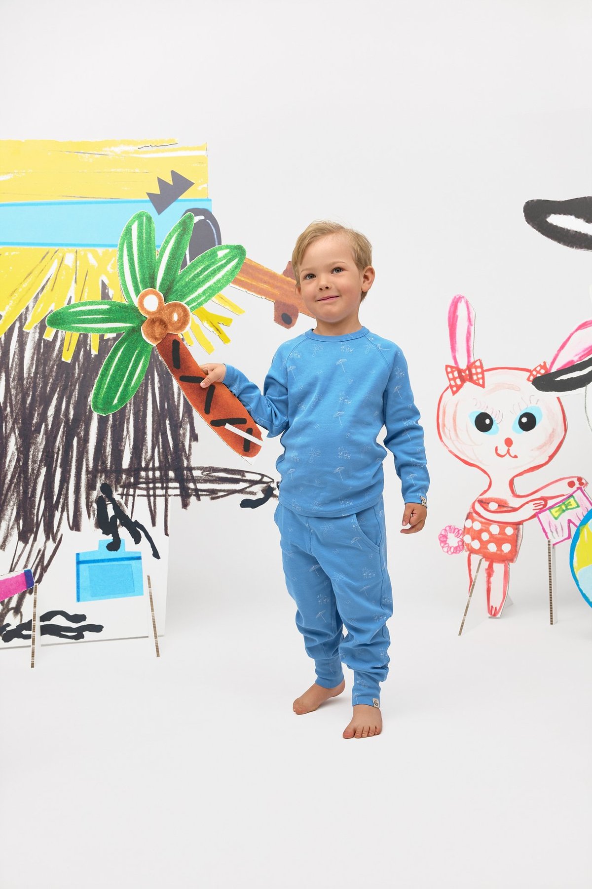 Gullkorn Bukkene Bukse Lys Blå (P)