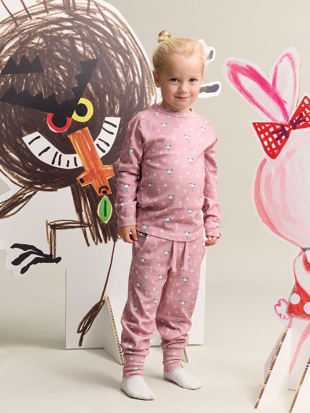 Gullkorn Bukkene Bukse Støvrosa (P)