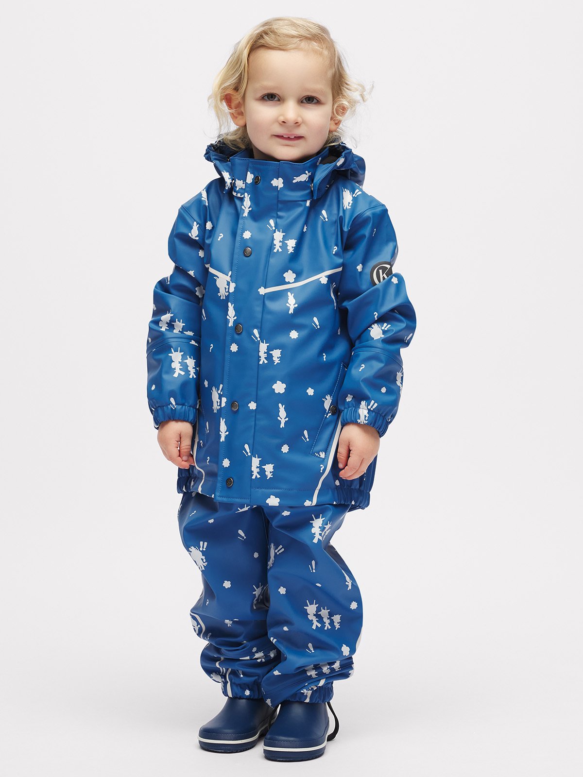 Gullkorn Bukkene Regntøysett Denim (P)