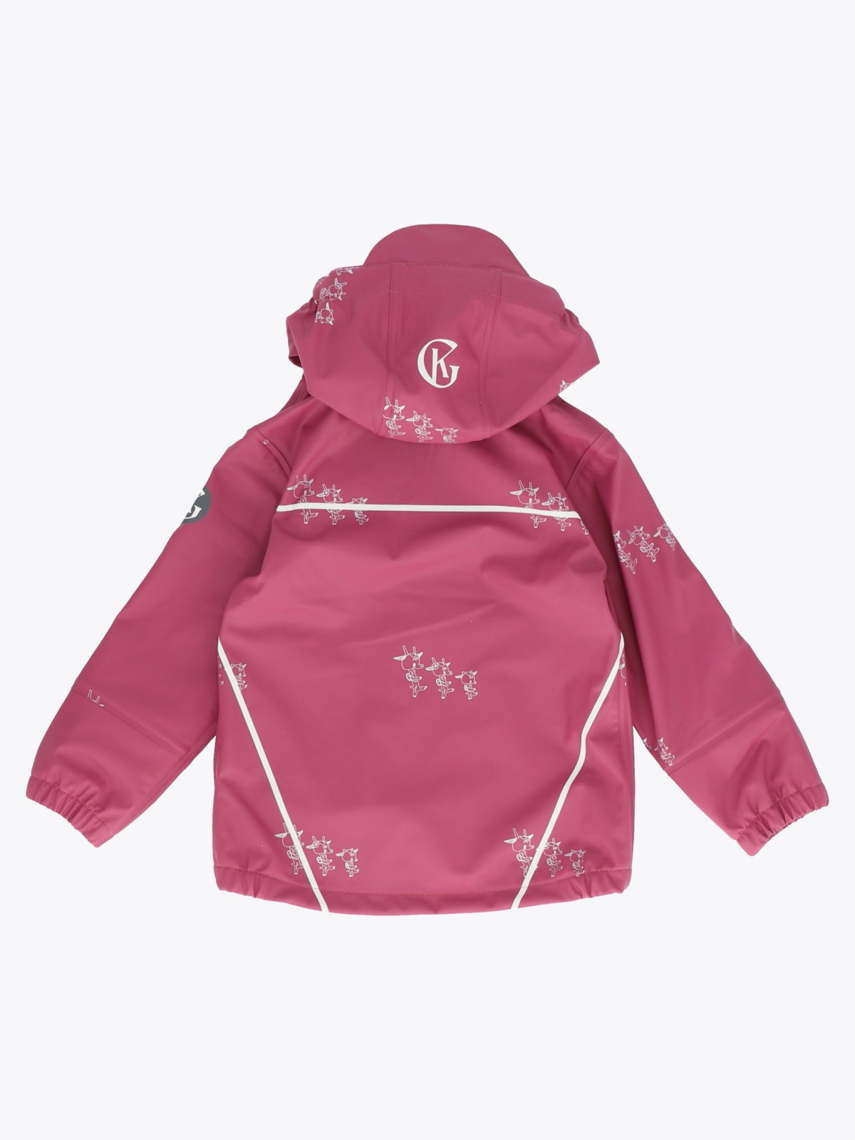 Gullkorn Bukkene Regntøysett Varm Rosa (P)