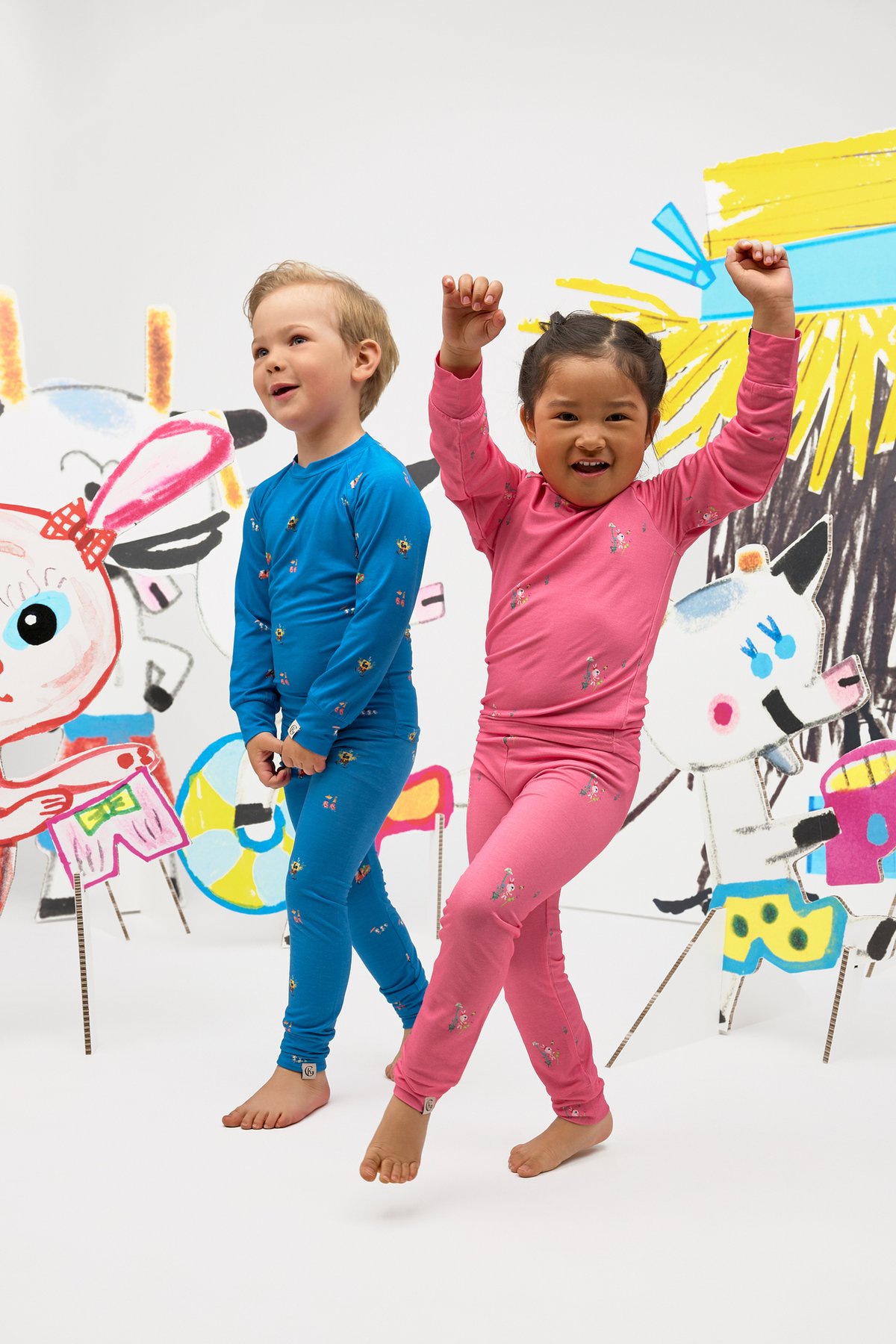 Gullkorn Bukkene Undertøy Blå (P)