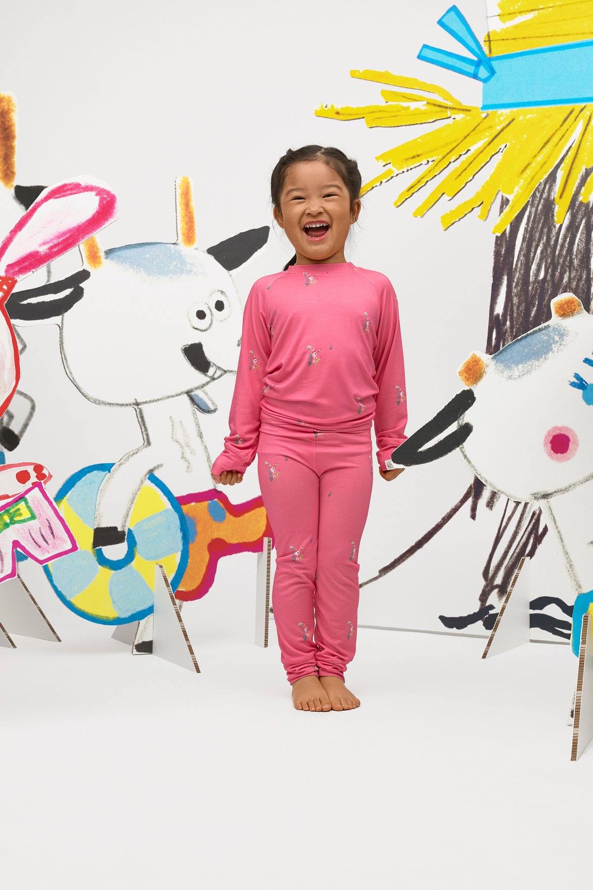 Gullkorn Bukkene Undertøy Rosa (P)