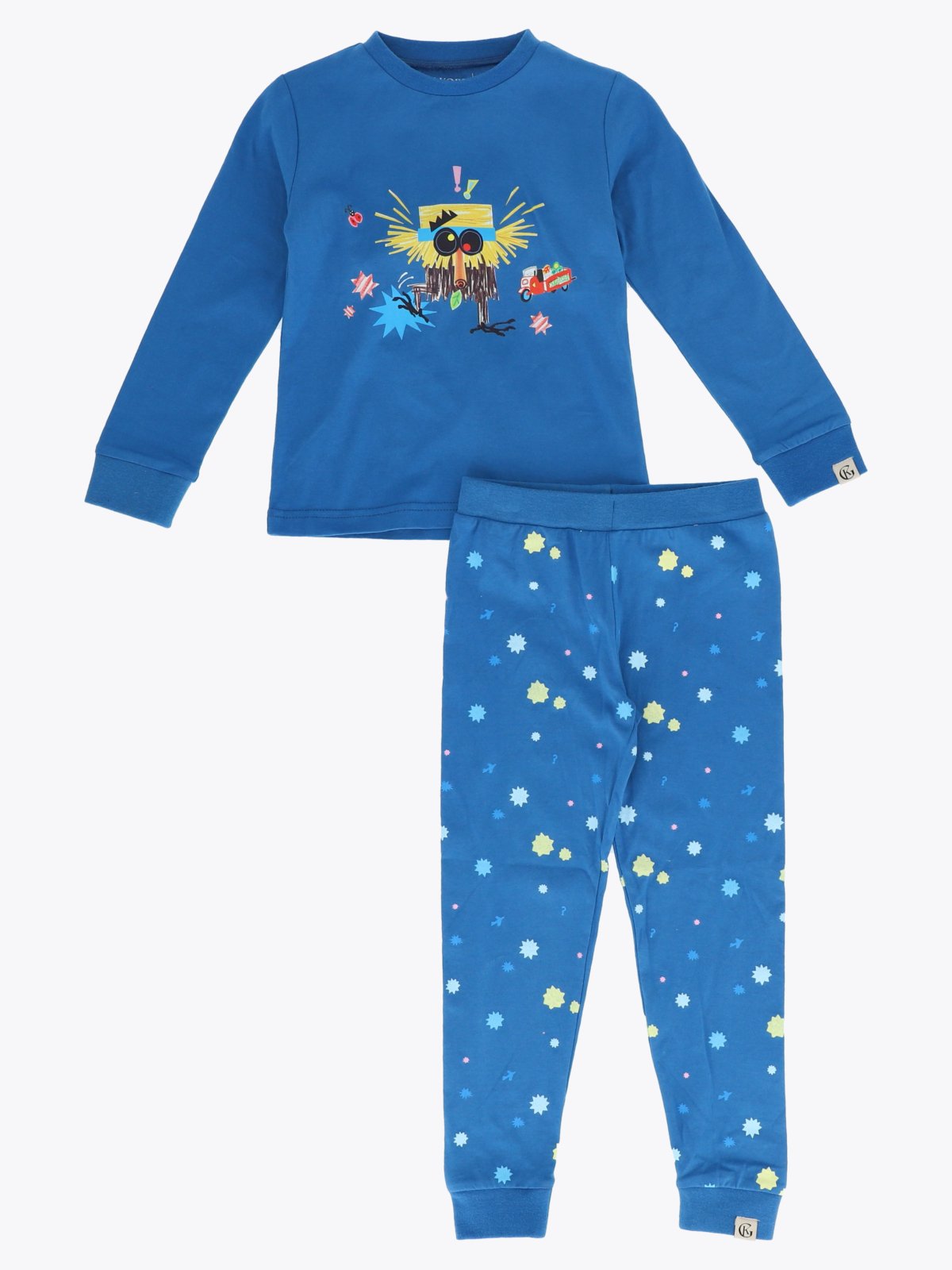 Gullkorn Bukkene Pysjamas Tåkeblå (P)