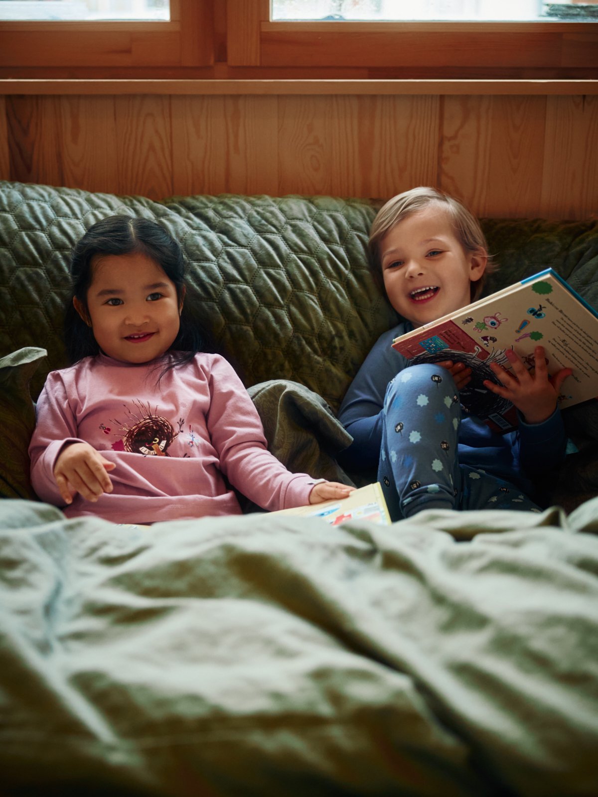 Gullkorn Bukkene Pysjamas Tåkerosa (P)