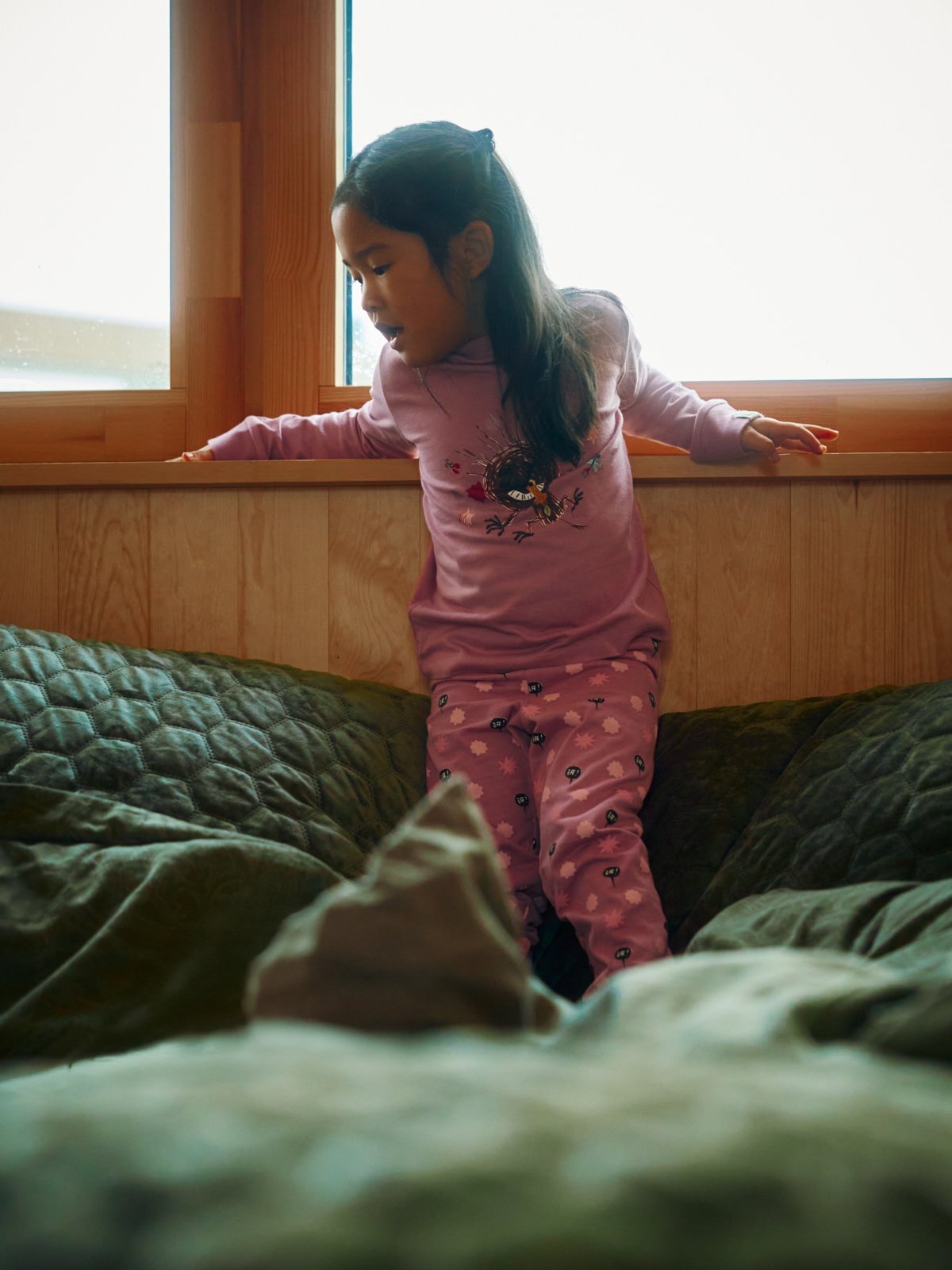 Gullkorn Bukkene Pysjamas Tåkerosa (P)