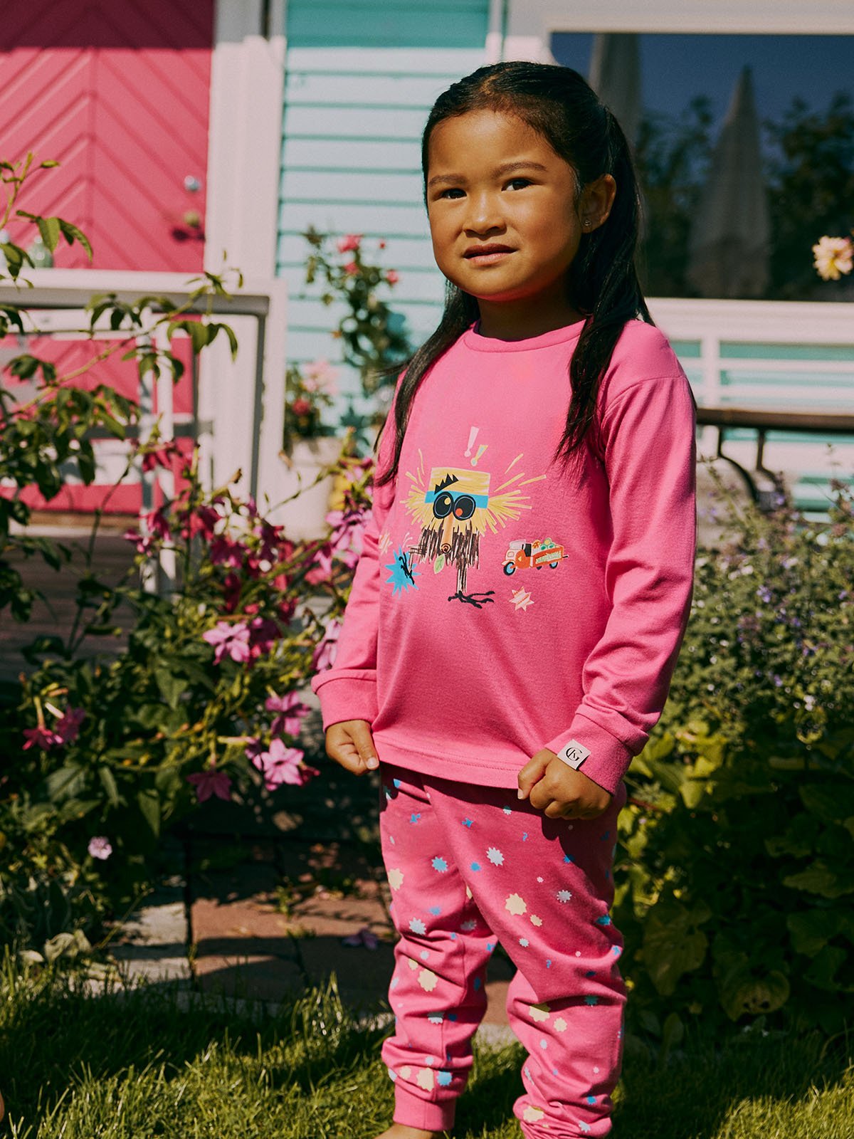 Gullkorn Bukkene Pysjamas Varm Rosa (P)