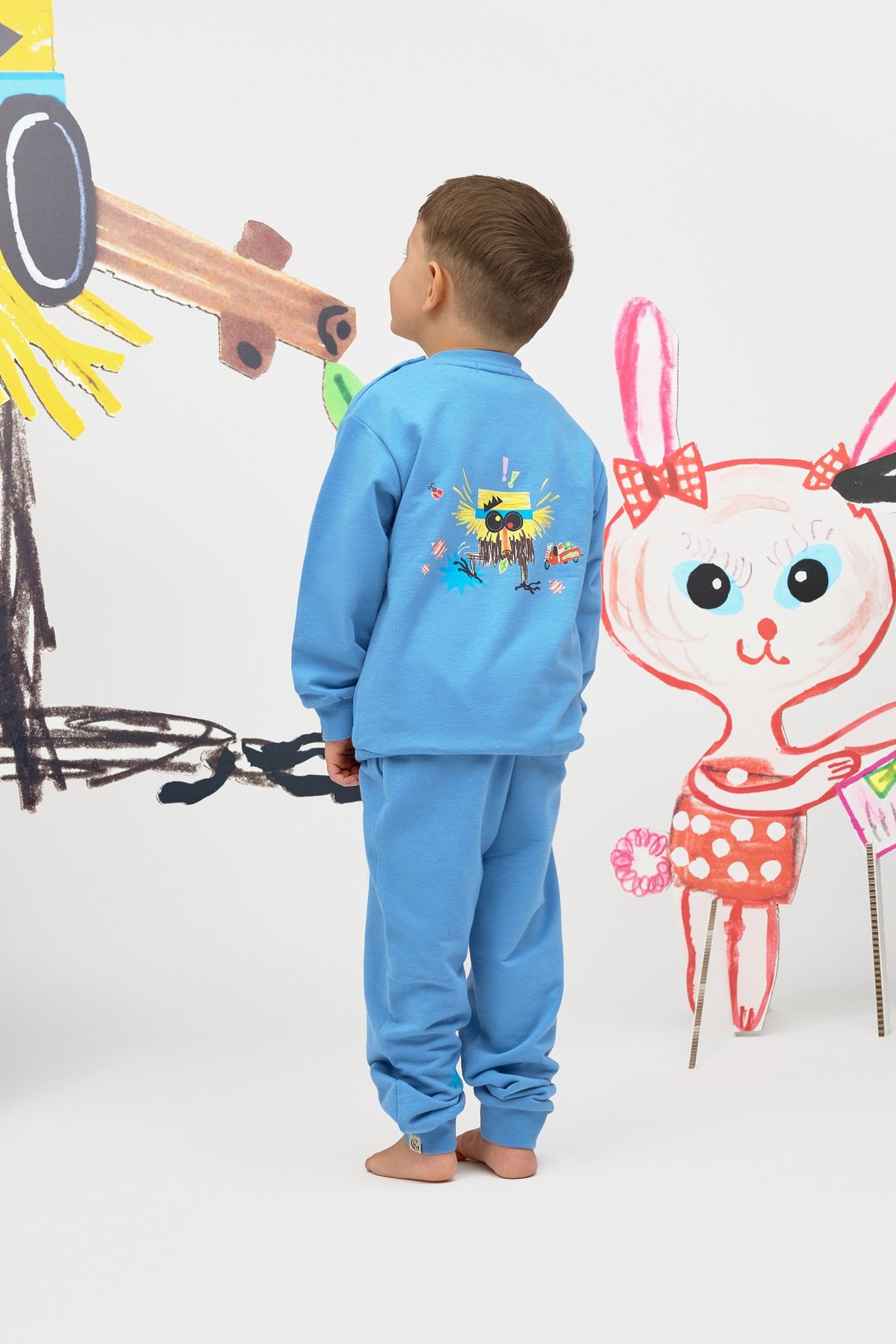 Gullkorn Bukkene Joggedress Lys Blå (P)