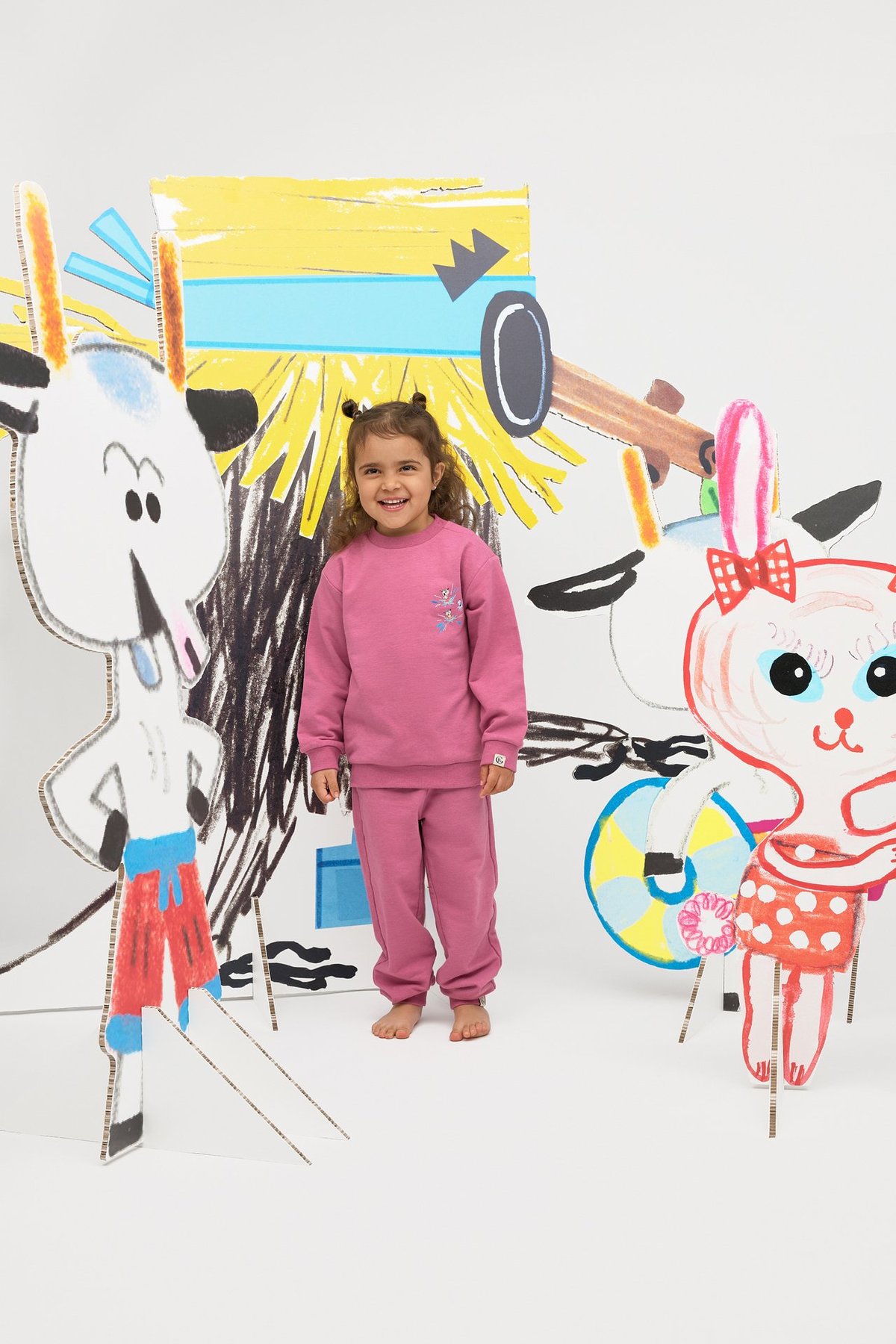 Gullkorn Bukkene Joggedress Rosa (P)