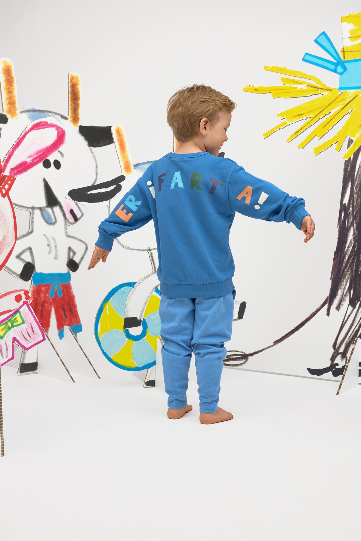 Gullkorn Bukkene College Genser Blå