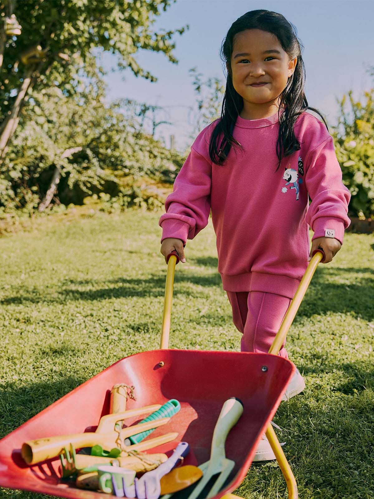 Gullkorn Bukkene College Genser Varm Rosa