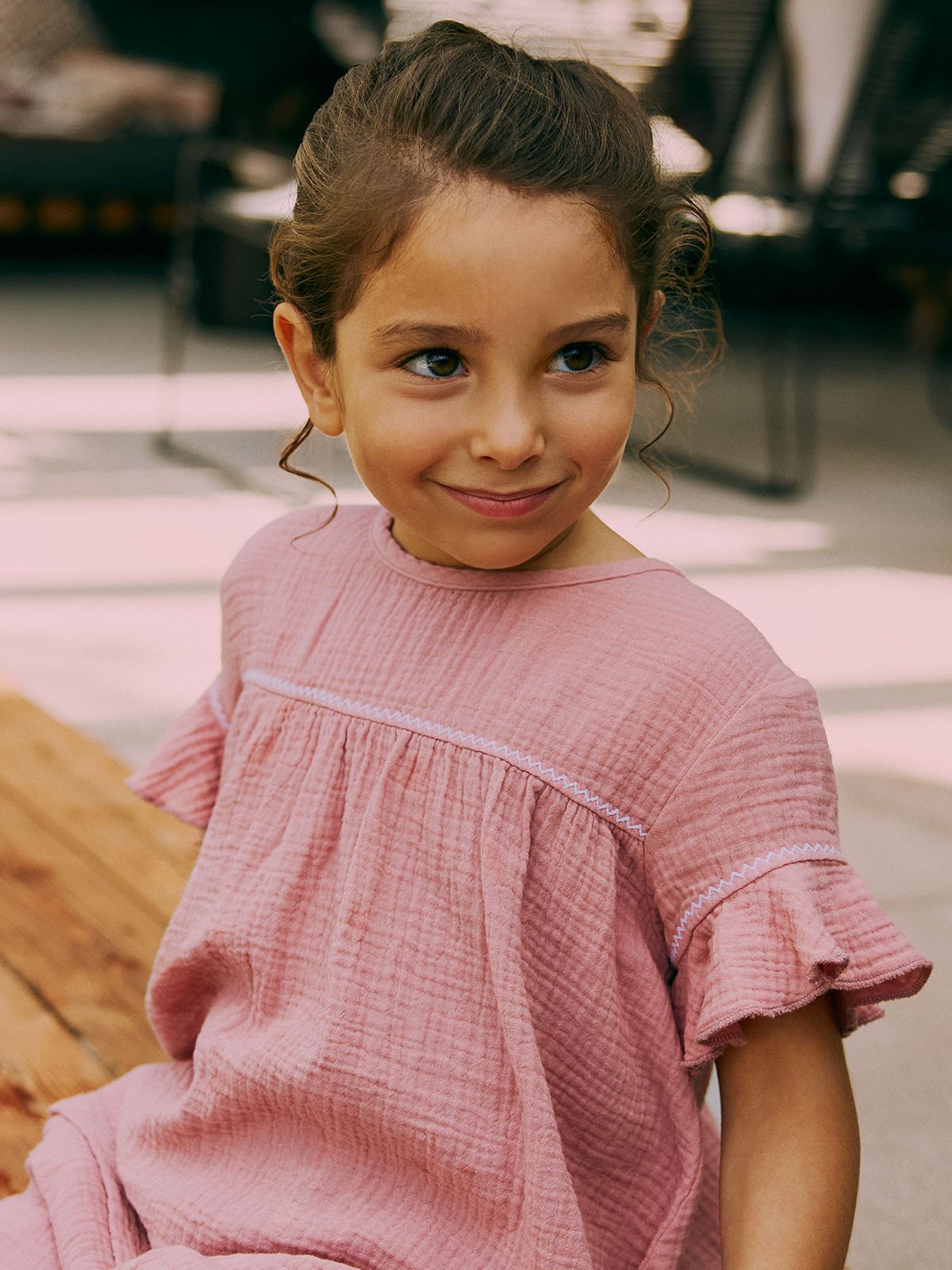 Gullkorn Cassie Sett Grårosa